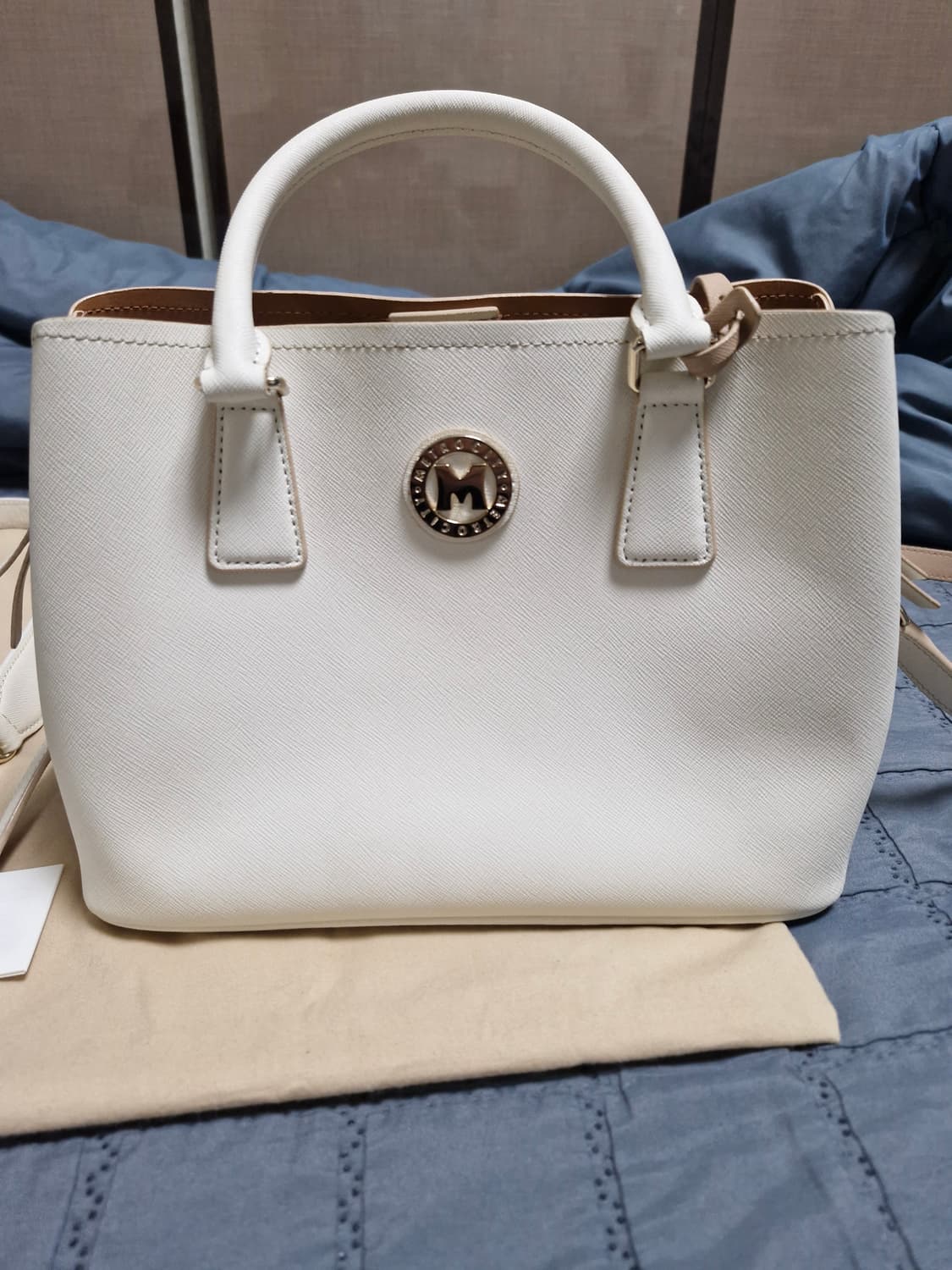 메트로시티 아이보리 토트백 앤 숄더백  상품이미지2