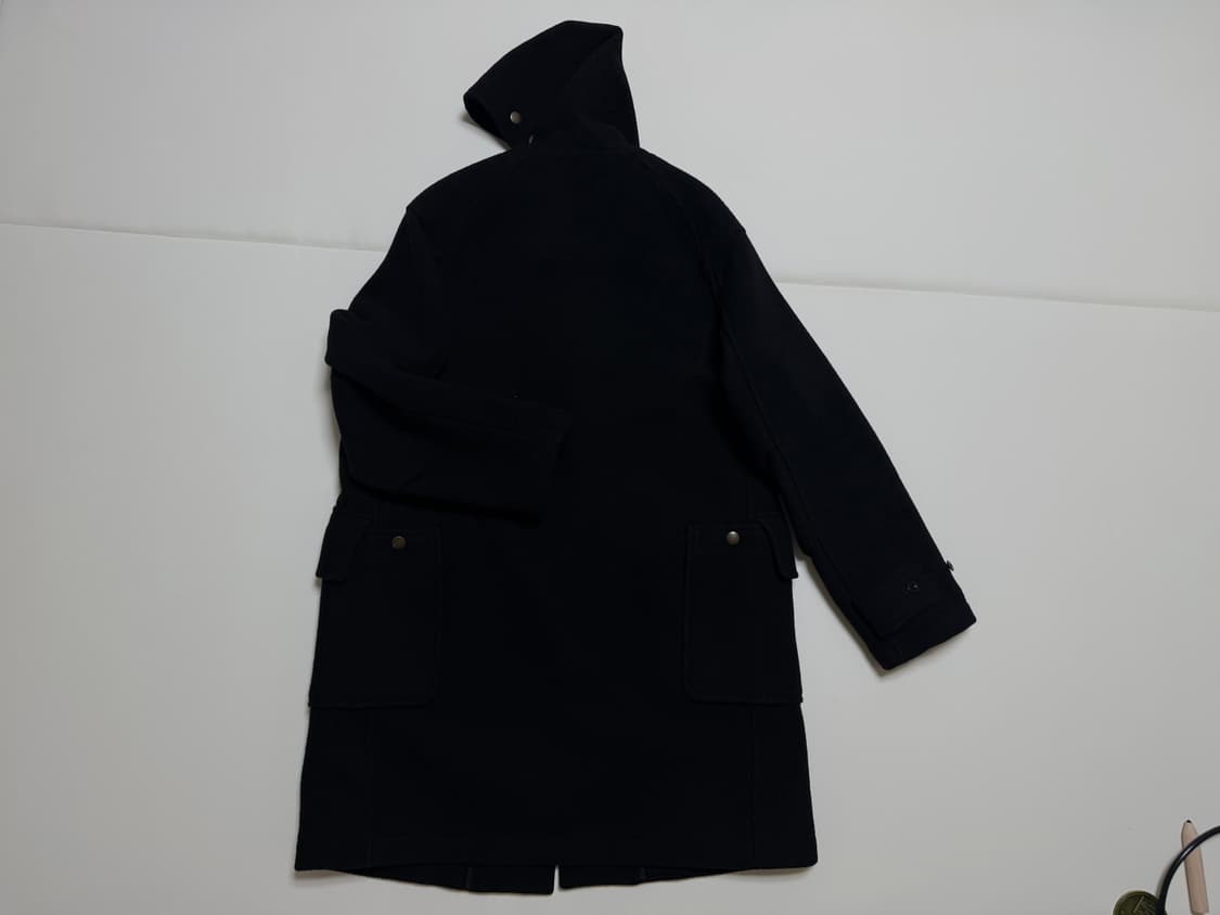 이스트로그 x 글로버올 몬티 코트 블랙 L 상품이미지3