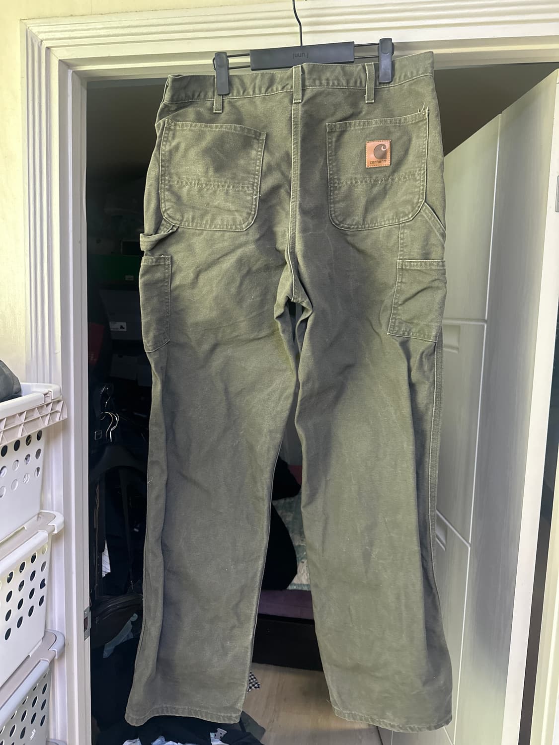 [36X32] 칼하트 싱글니 카펜터 팬츠 B11 MOS 상품이미지3