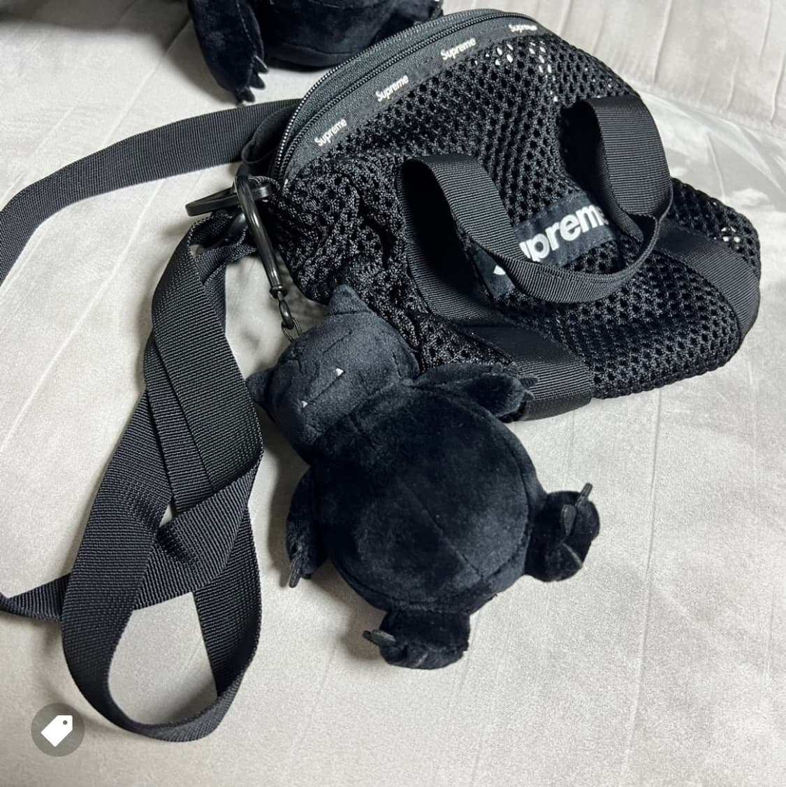 [프라그먼트 x 헬리녹스x 포켓몬] 콜라보  INN 잠만보 키링 블랙 상품이미지8