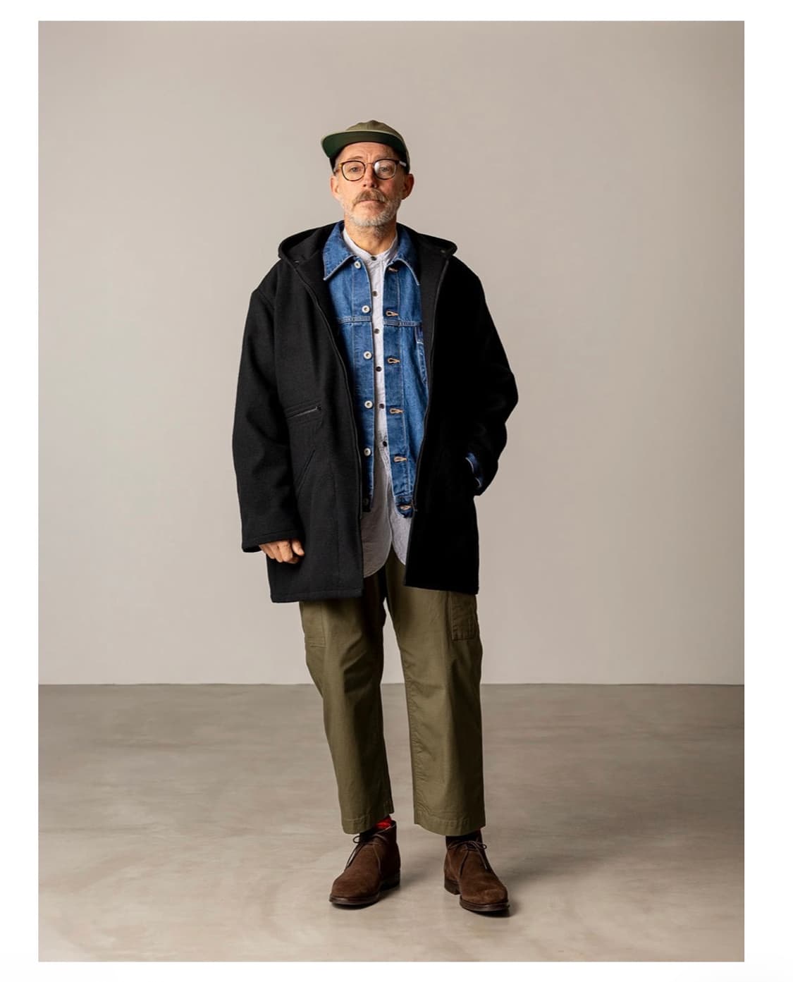 Fujito 후지토 25AW 카뎃코트 블랙 3사이즈 상품이미지4