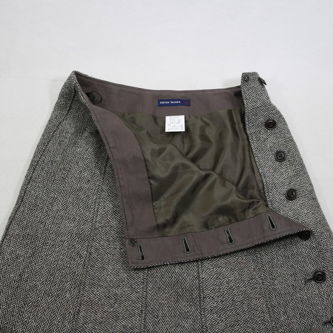 ENTER TAINER 모직 스커트 (여성용 24.5) 상품이미지4