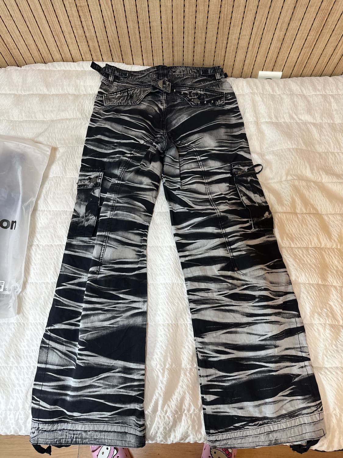 Jaded London CREASED WASH TROOPER CARGO 상품이미지2