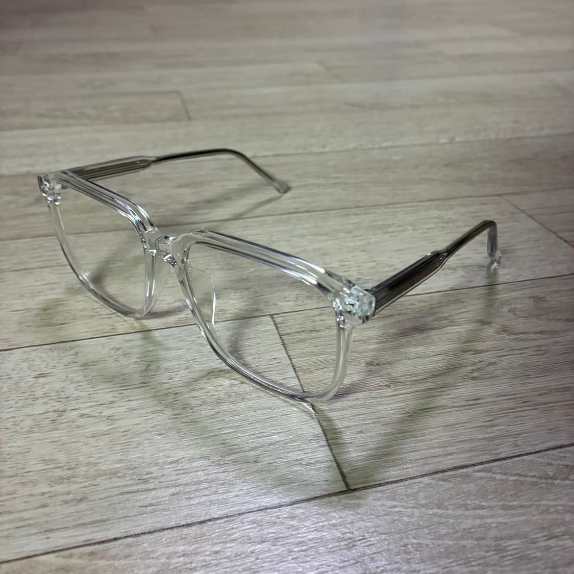 [새상품] 씨엘론다 투명테 뿔테 안경 상품이미지1