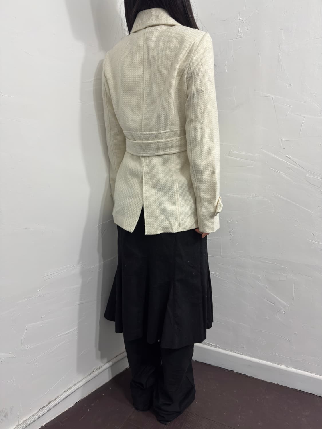 emilyan white belt coat 상품이미지6