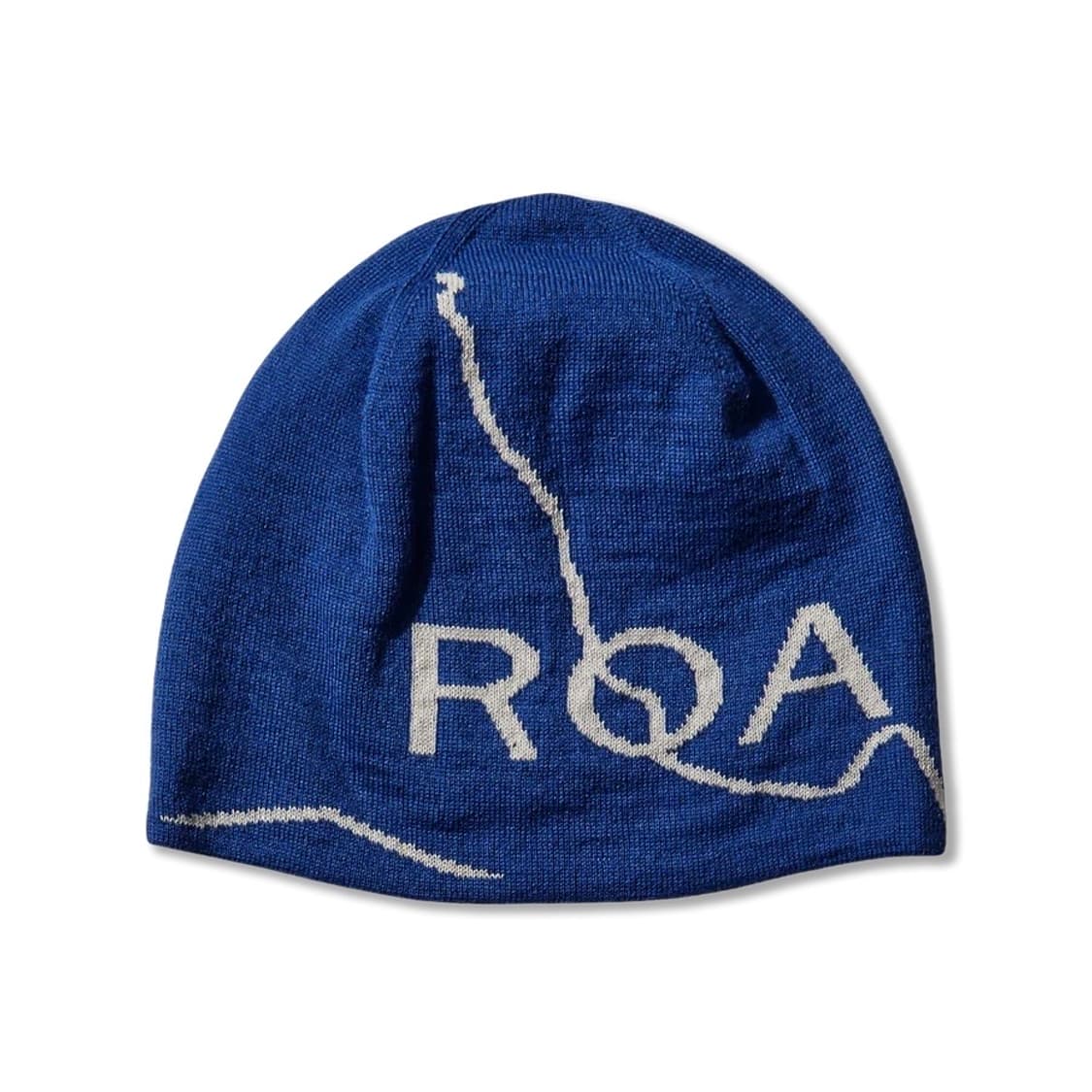 로아 하이킹 26ss 로고 울 비니/블루 상품이미지3