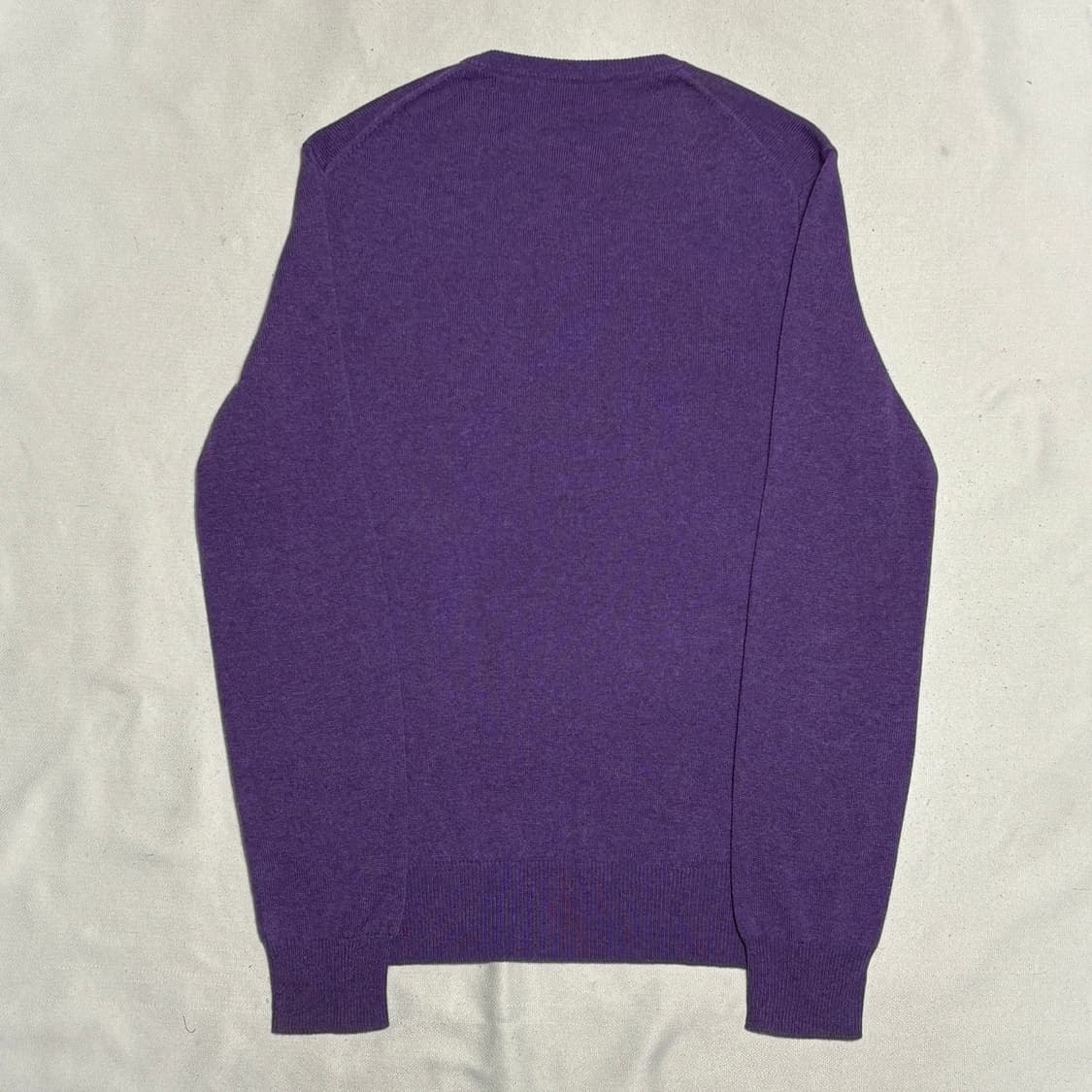 S 폴로랄프로렌 메리노 울 퍼플 니트 상품이미지3