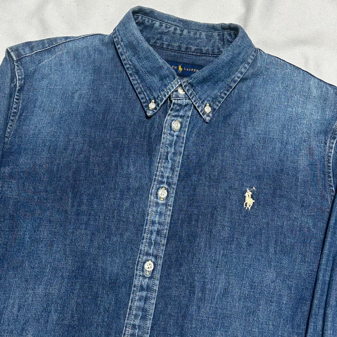 XL 폴로랄프로렌 클래식핏 데님 셔츠 상품이미지1