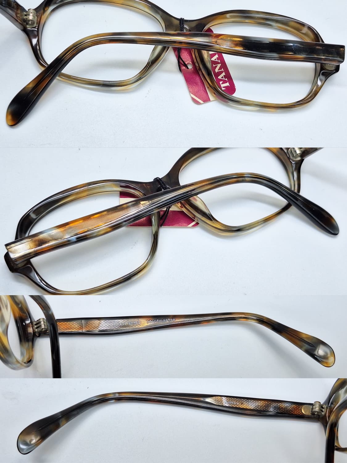 일본 빈티지 데드스톡(미사용)/Forest Montmartre 안경테 상품이미지6