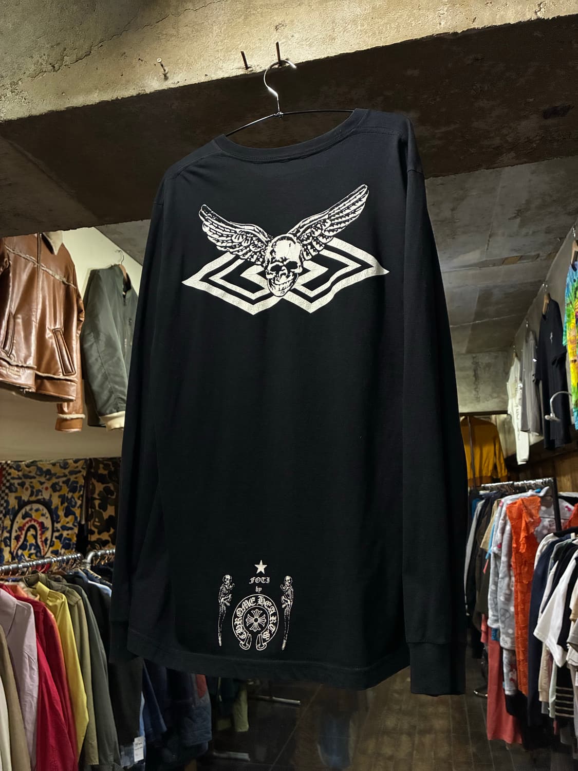 Chrome Hearts X Foti 크롬하츠 x 포티 프린팅 롱슬리브 상품이미지1