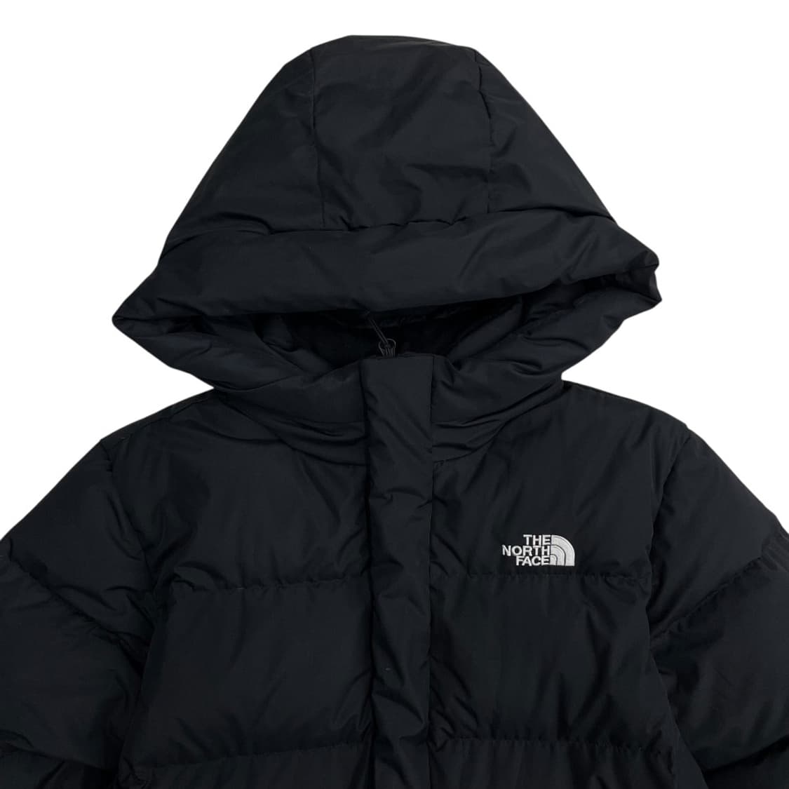 노스페이스 로고 블랙 롱패딩 150 상품이미지4