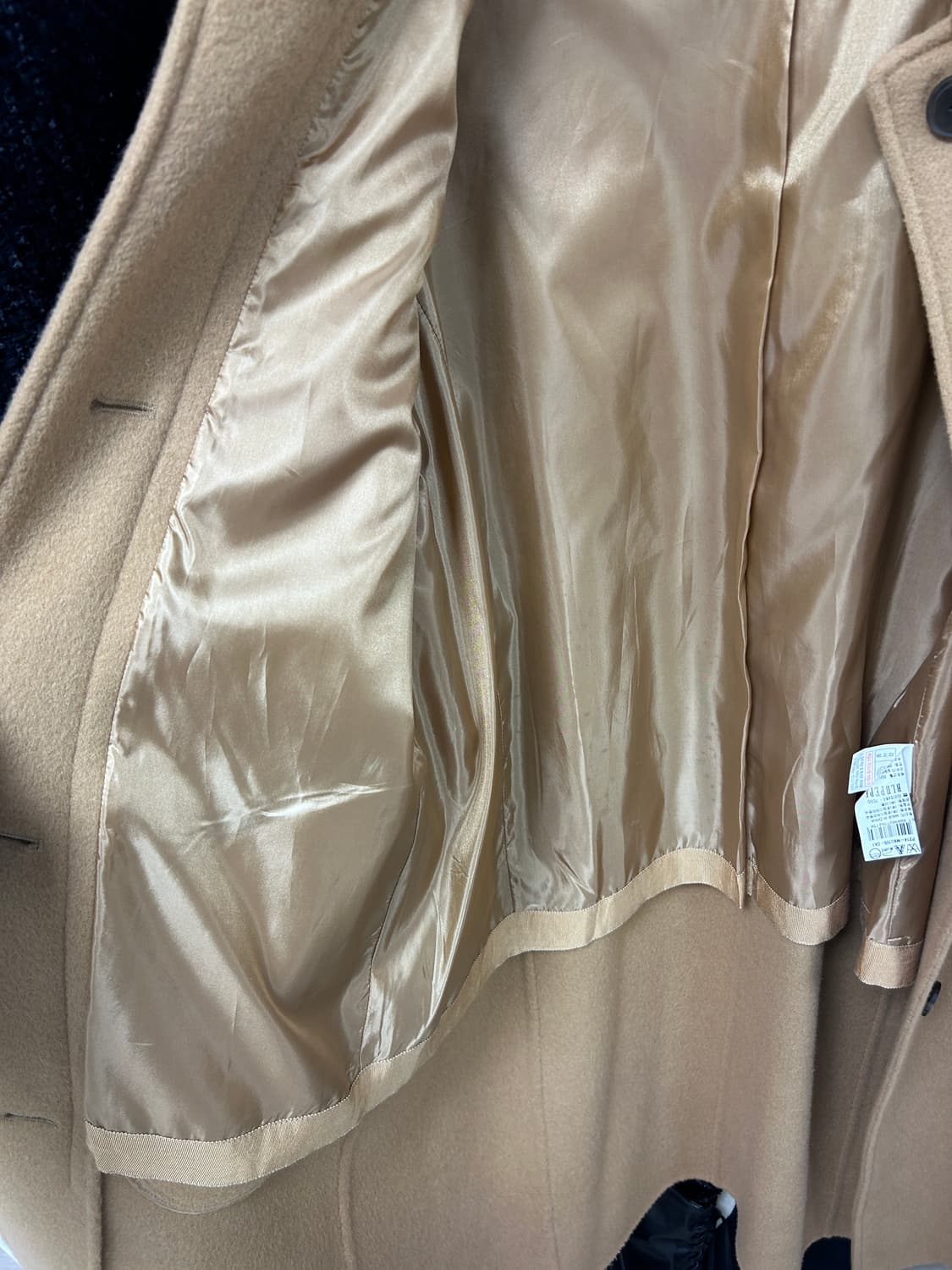 블루페페 브라운 코트 상품이미지4