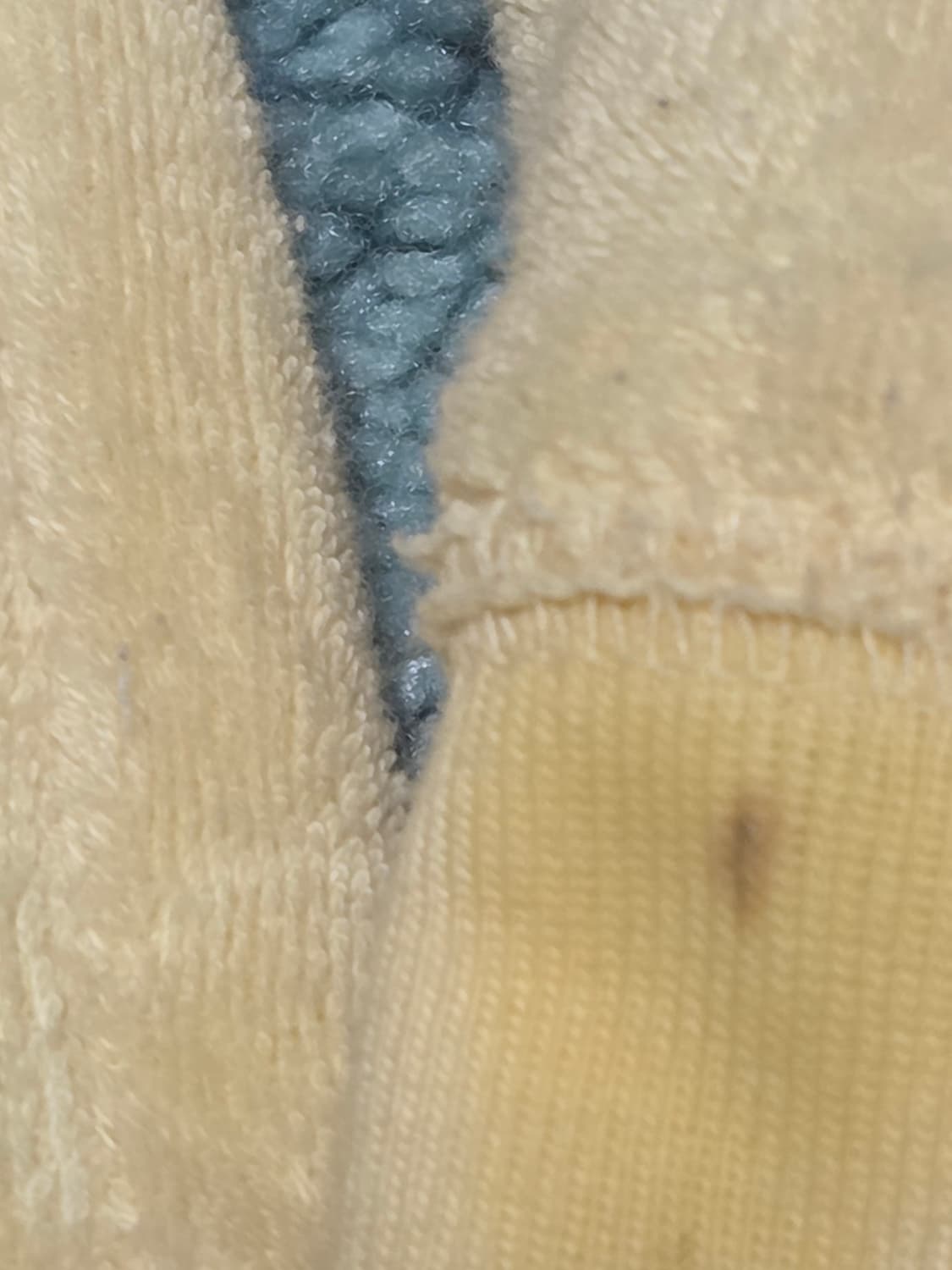 주시꾸뛰르 벨벳 테리 연노랑 후드집업 희귀져지 y2k  상품이미지6