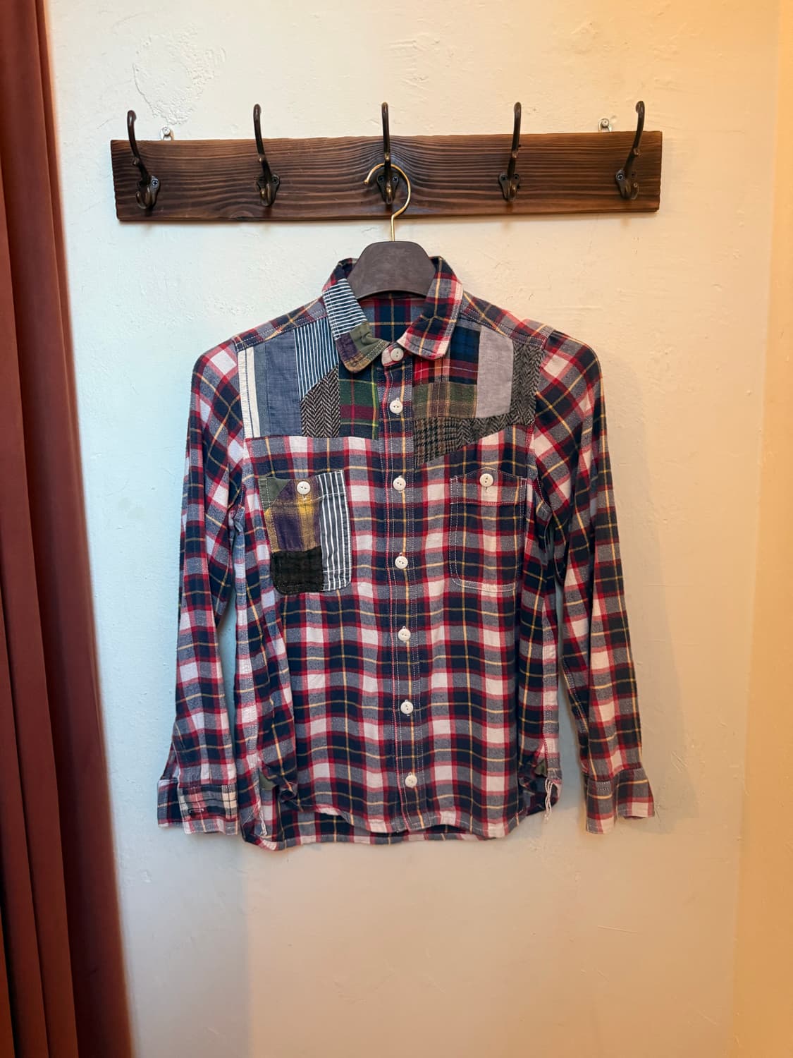 네넷 패치워크 셔츠 상품이미지1