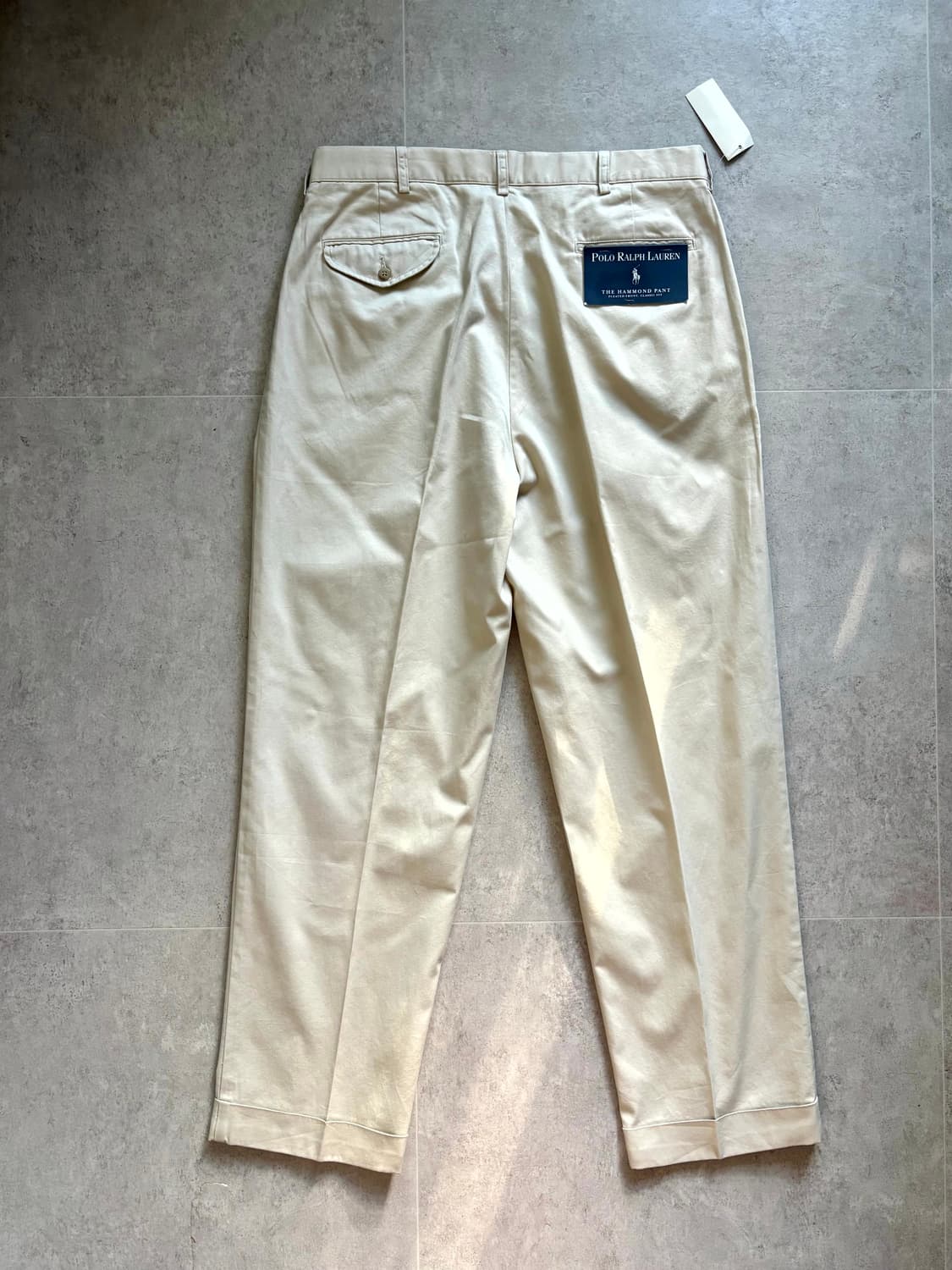 90s 폴로 랄프로렌 HAMMOND 치노 팬츠 35~36" 상품이미지9
