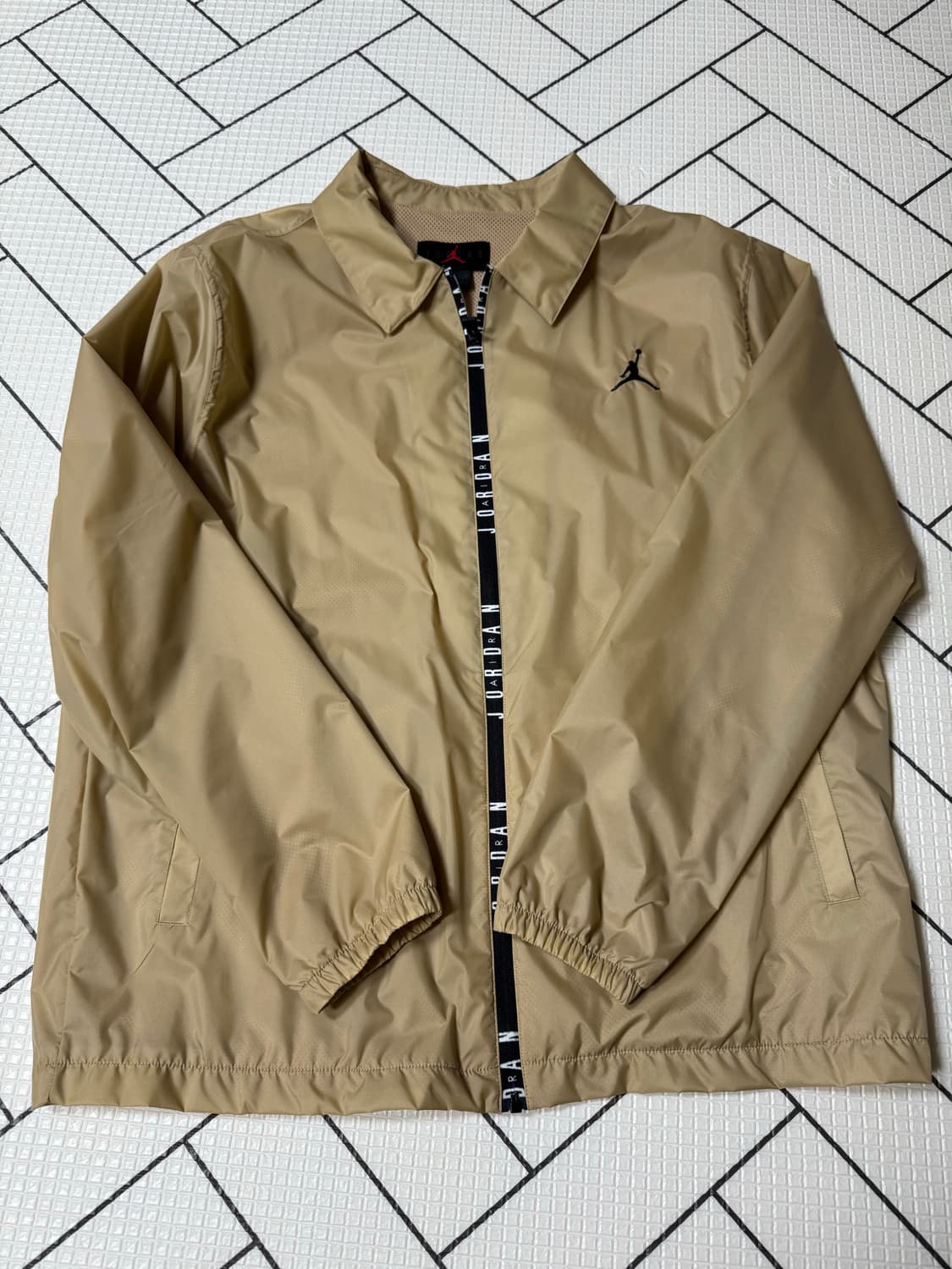 조던 점프맨 바람막이 자켓 3XL 베이지 상품이미지2