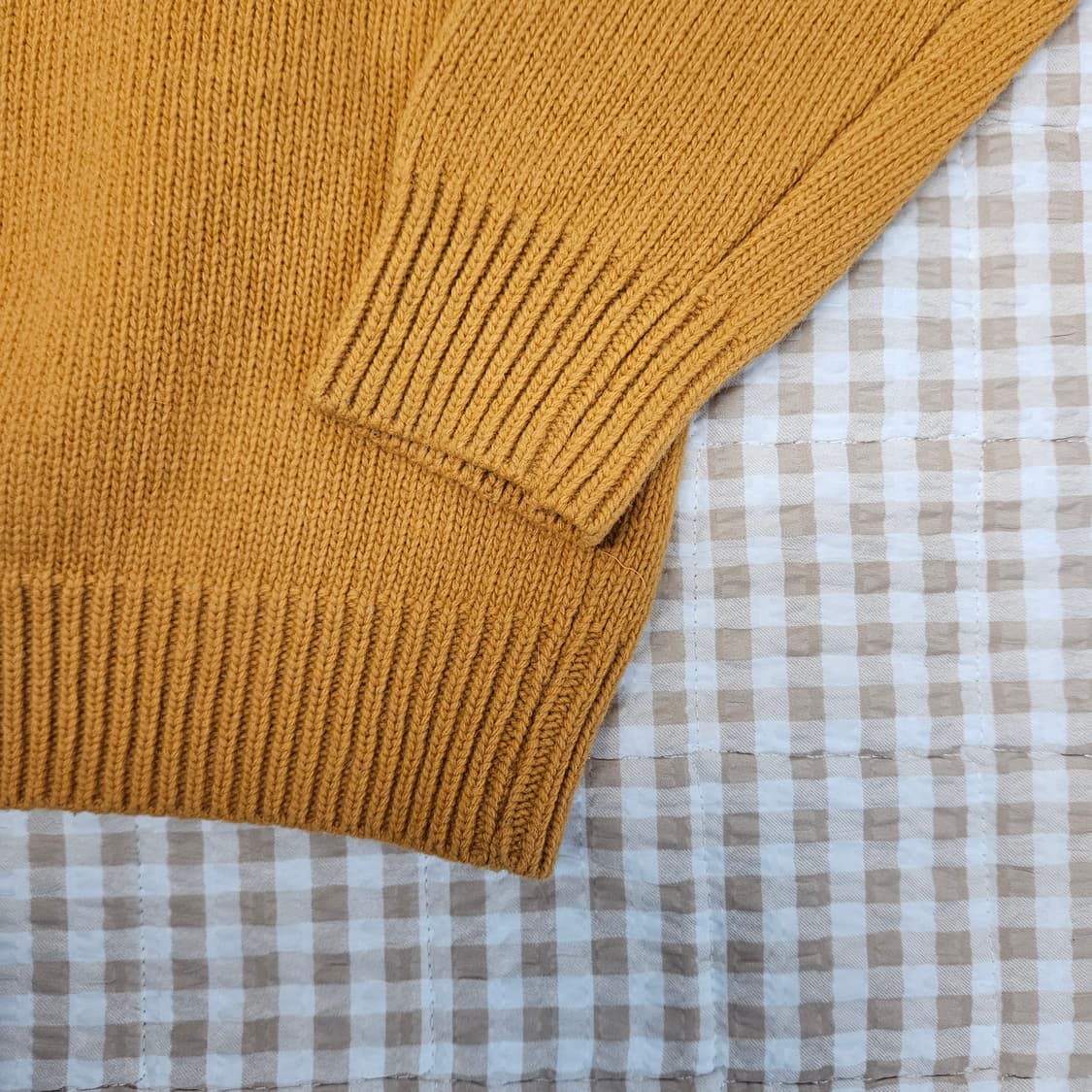 LAINE 램스울 니트 스웨터 남자100 상품이미지4