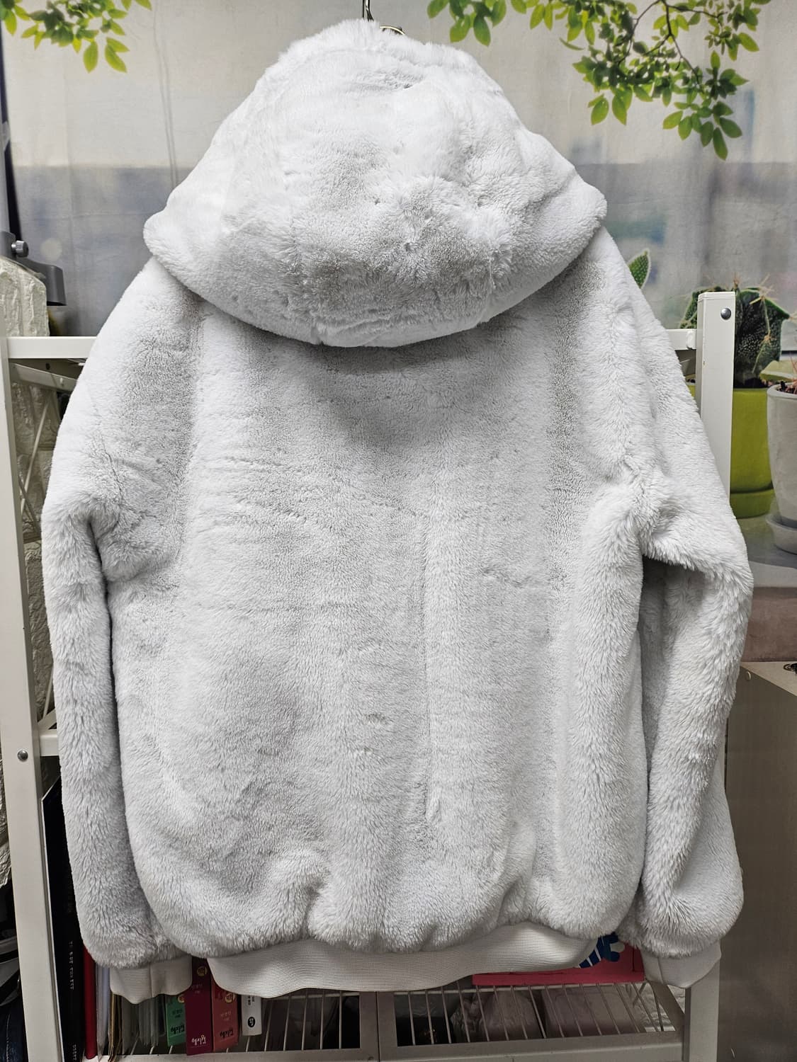 내셔널지오그래픽 풀집업 페이크퍼 후드집업 남녀공용 (1 상품이미지5