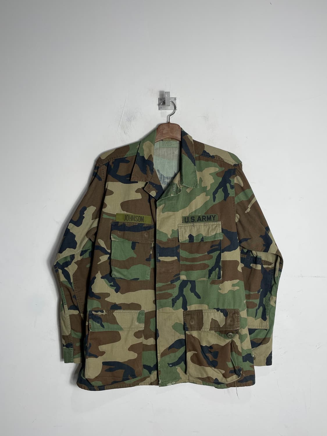 미군 오리지널 우드랜드 군복 자켓 M/R 상품이미지1