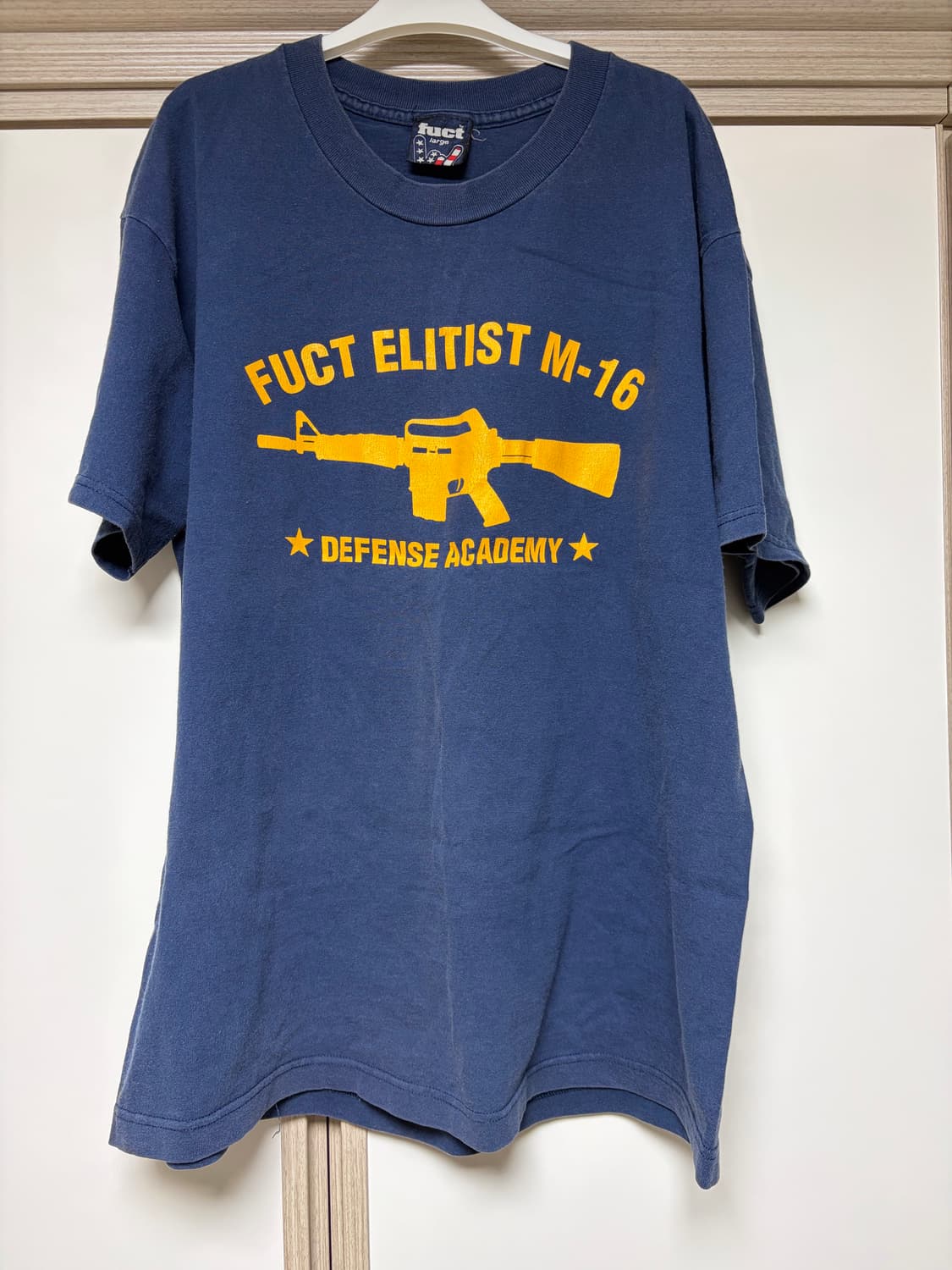 [L] 빈티지 90s 퍽트 fuct elitist m-16 티셔츠 상품이미지1