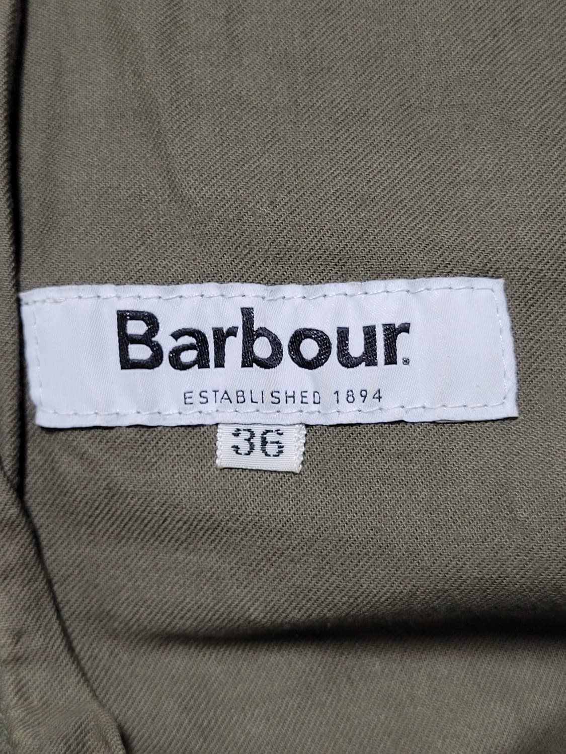 Barbour 바버 여름 코튼바지
 상품이미지5
