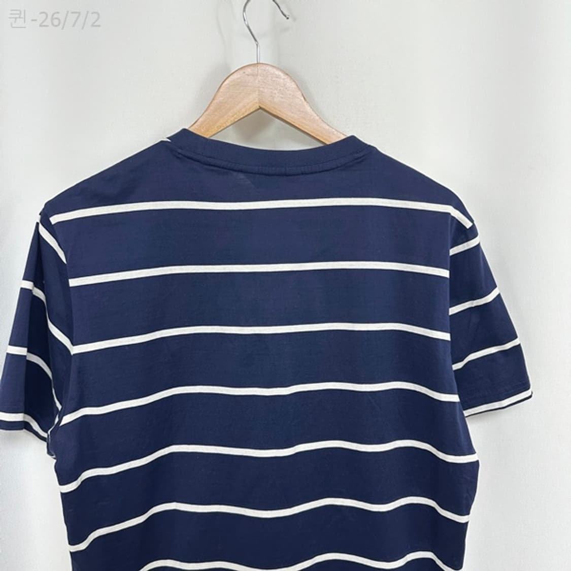 빈폴 남자 면100% 스트라이프 반팔티 100 /퀸 상품이미지7