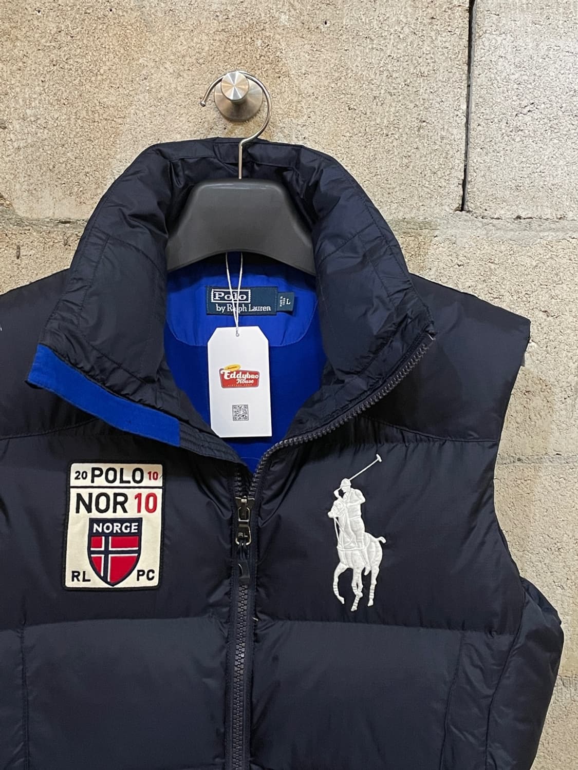 폴로 랄프로렌 빅 포니 노르웨이 패딩 조끼 상품이미지2