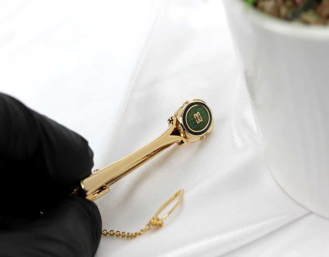 닥스 A+등급 5.3cm 남자 명품 넥타이핀 커프스 세트 상품이미지6