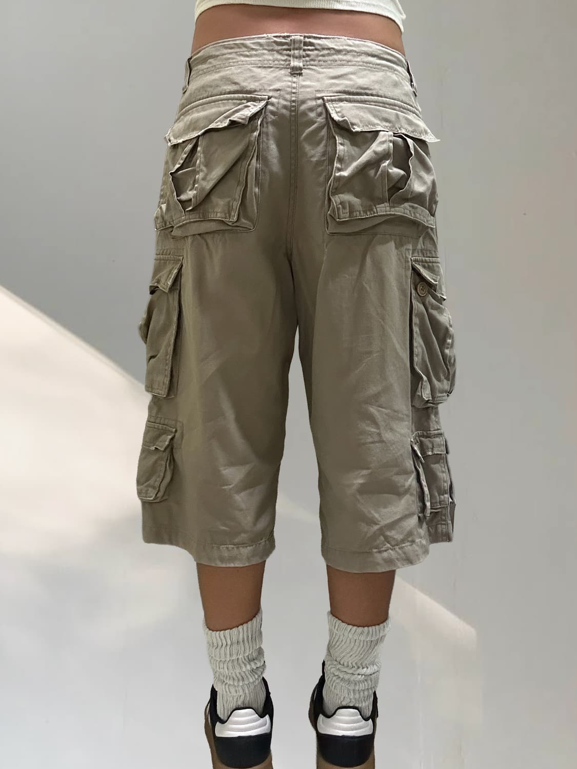 빈티지 카고 7부 버뮤다 팬츠 상품이미지7