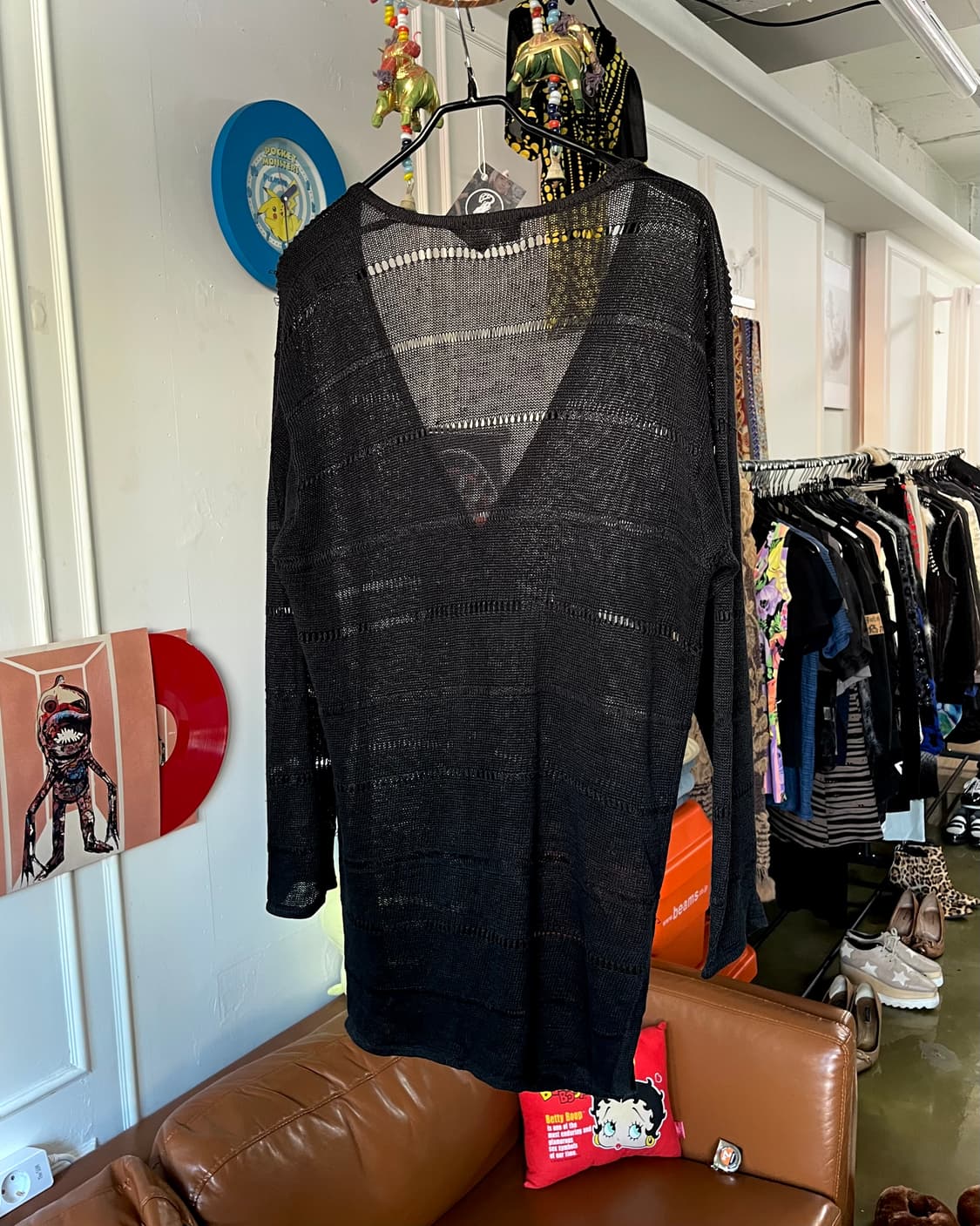 EVEX by Krizia Long Knit Cardigan Jacket 상품이미지5