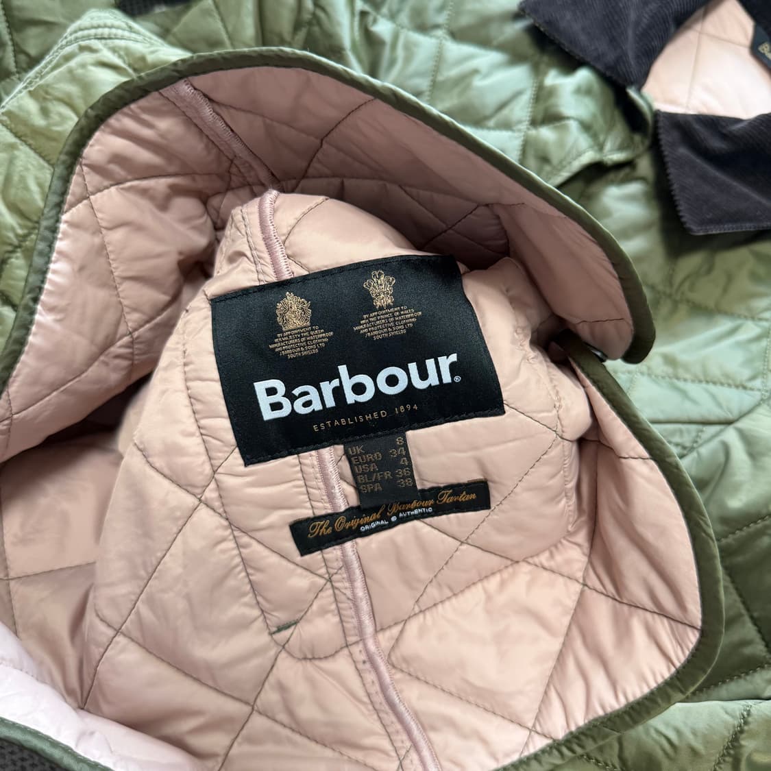 바버 Barbour 퀄팅 자켓 상품이미지4