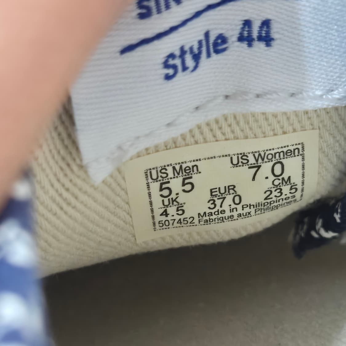 235 반스 애너하임 44DX 어센틱 플라워 상품이미지10