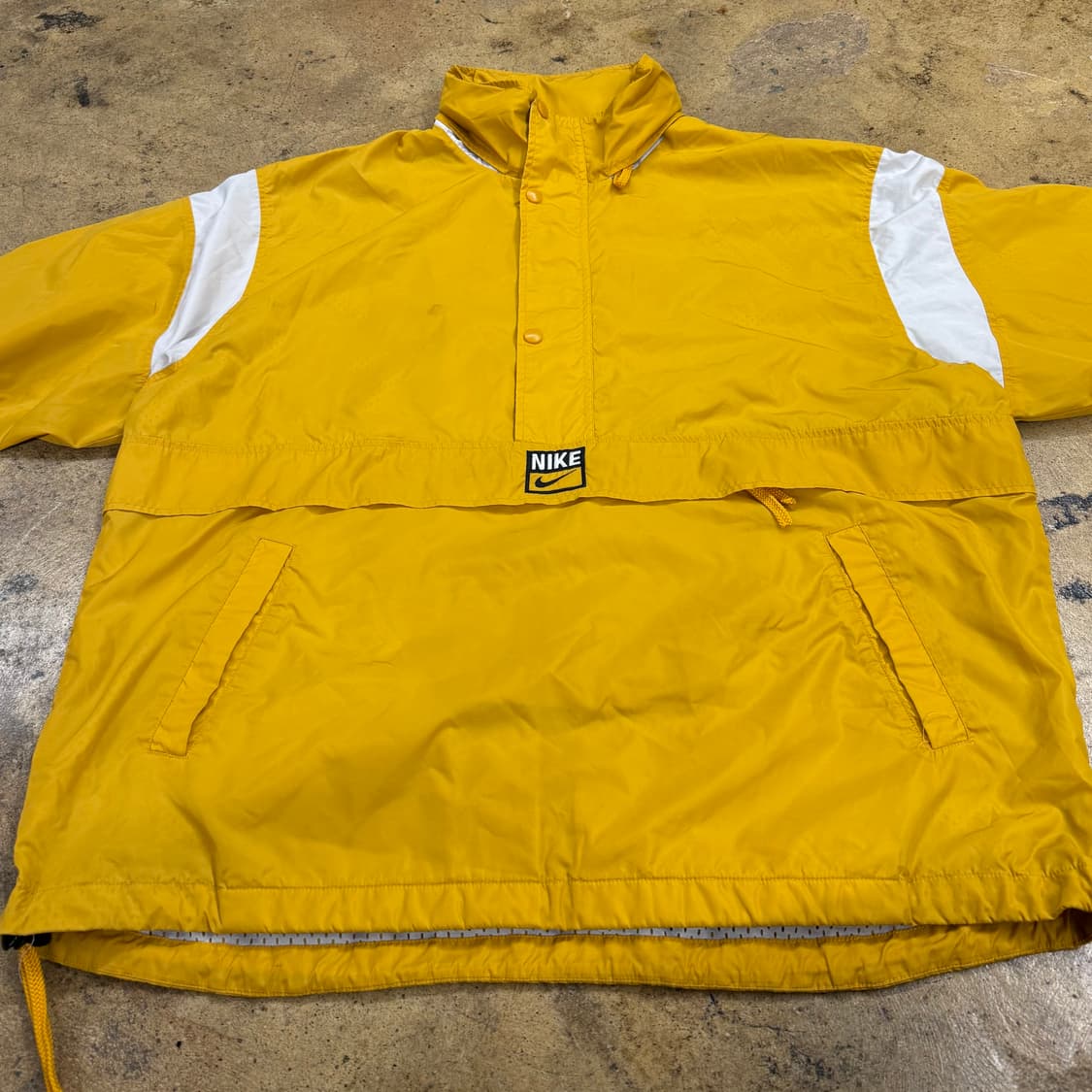 [ 정품/110 ] 나이키 스우시 90s 올드스쿨 아노락 바람막이 자켓 상품이미지2