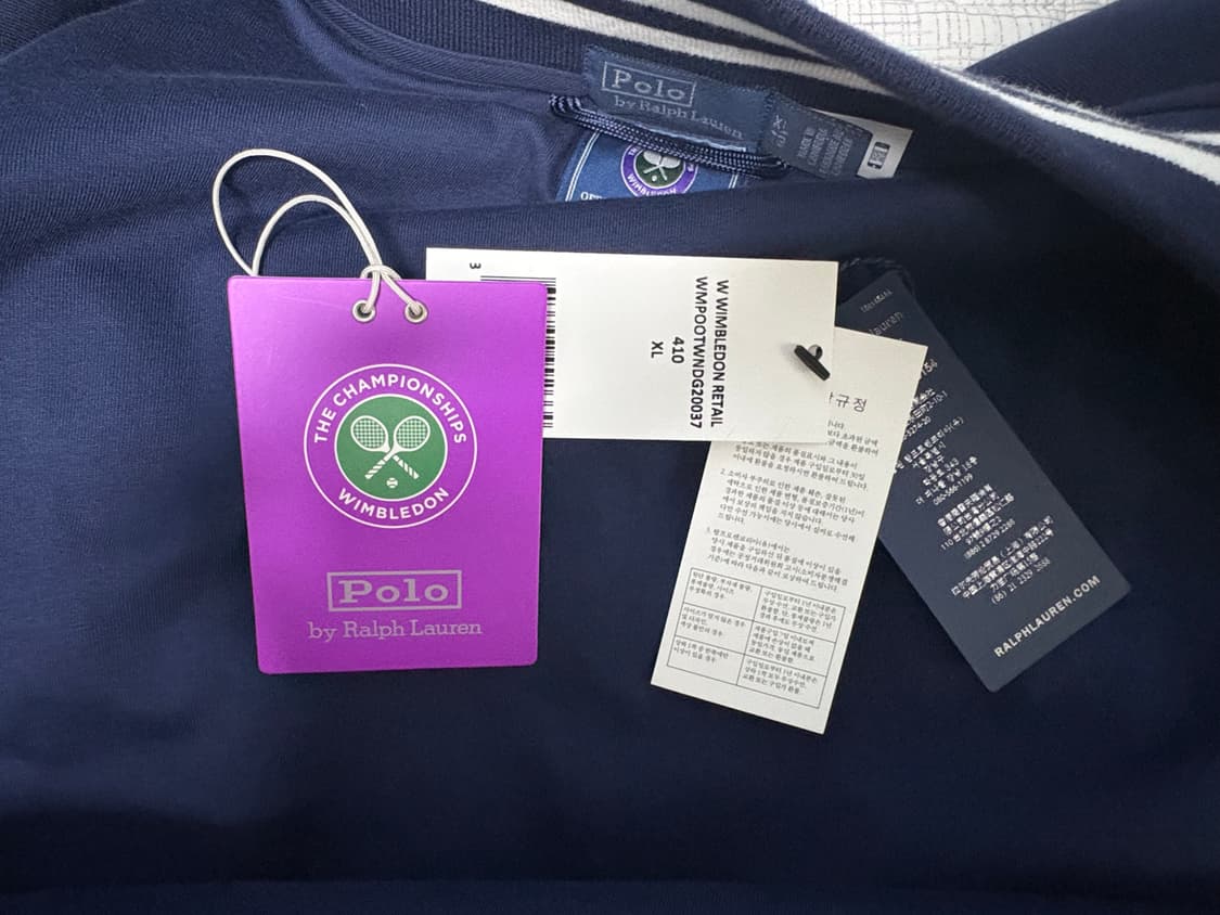 폴로 랄프로렌 윔블던 보머 자켓 XL 상품이미지5