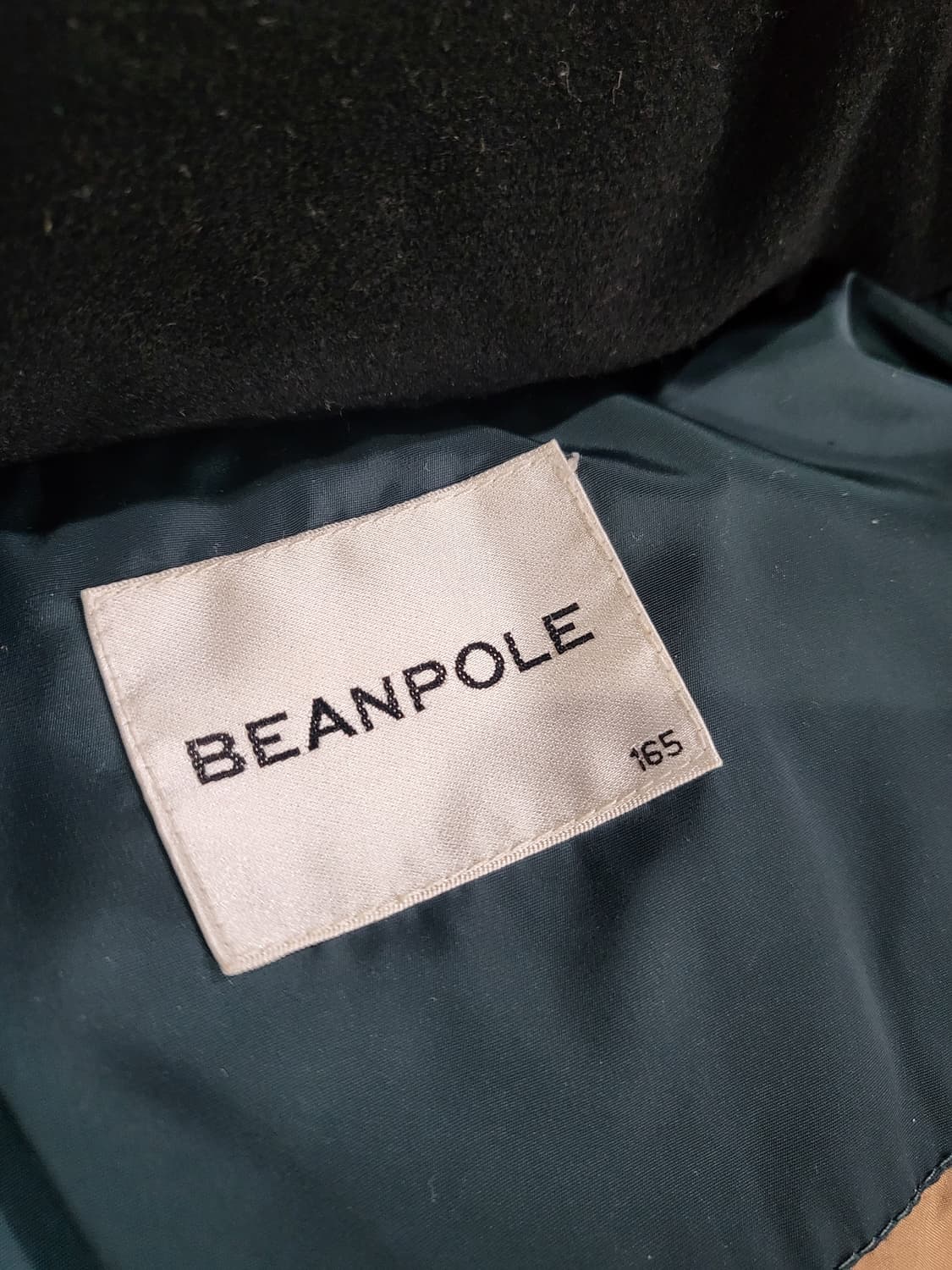 빈폴(BEANPOLE) 투톤 덕다운 패딩 자켓 상품이미지4