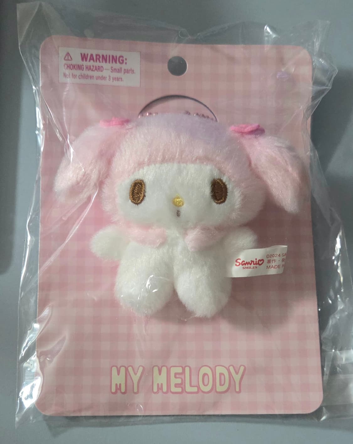 산리오 마이멜로디 피탓토 프렌즈 마스코트 뱃지 판매합니다. 상품이미지1