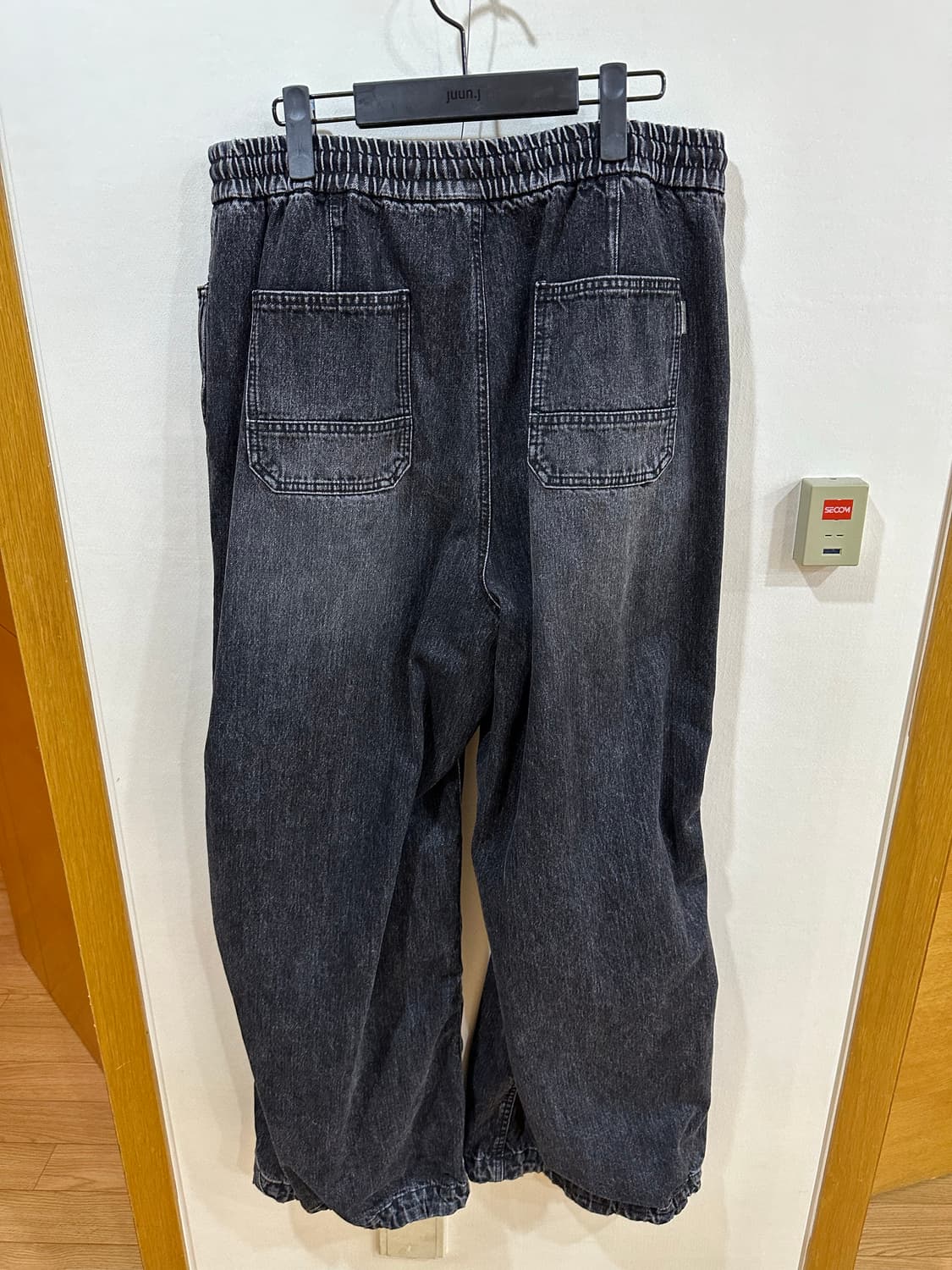 준지 슬러브 데님트랙 팬츠 50 상품이미지4