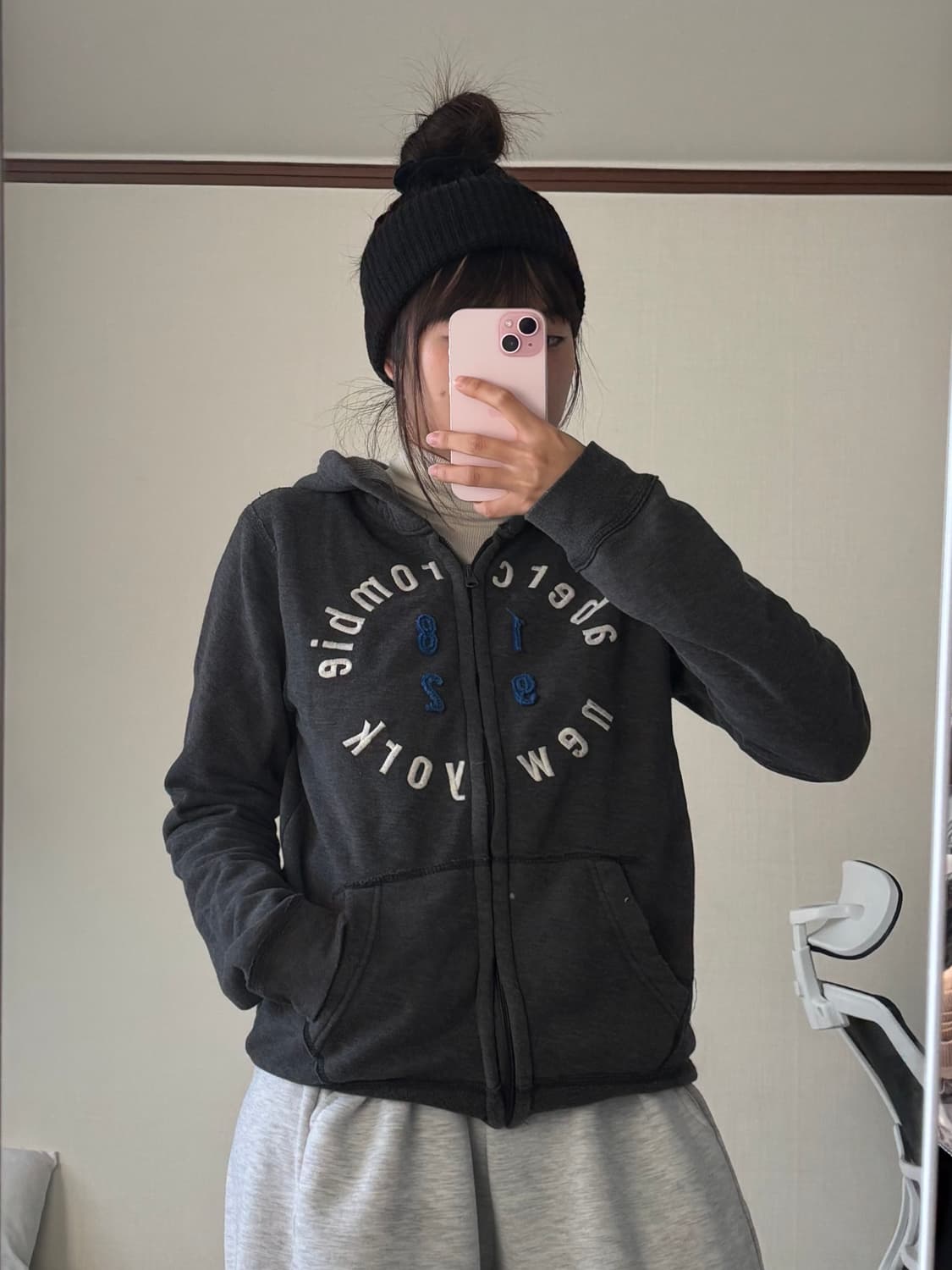 아베크롬비 후드집업 키즈 XL 상품이미지1