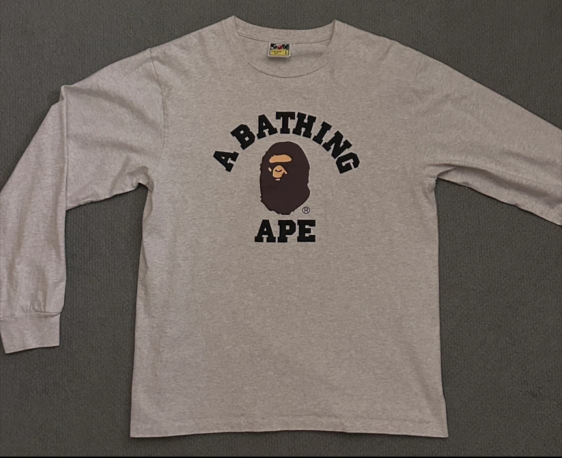 베이프 롱슬리브 상품이미지3