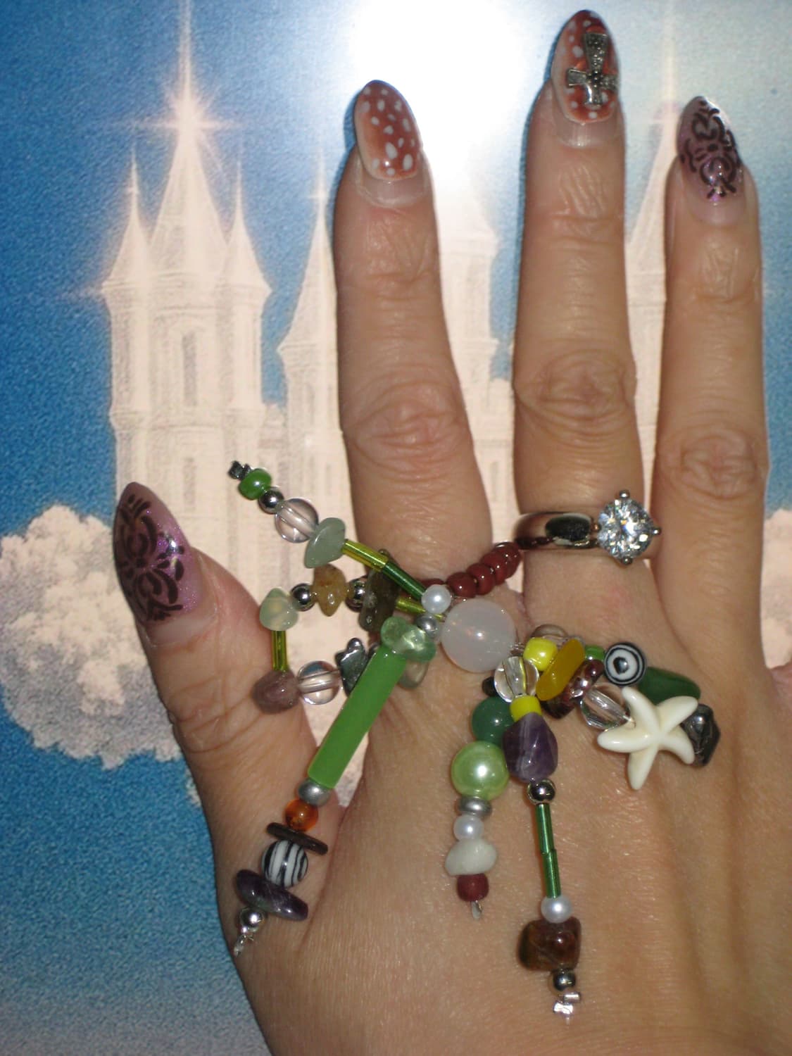 tree green ribbon ring 트리 그린 리본 링 반지  상품이미지8