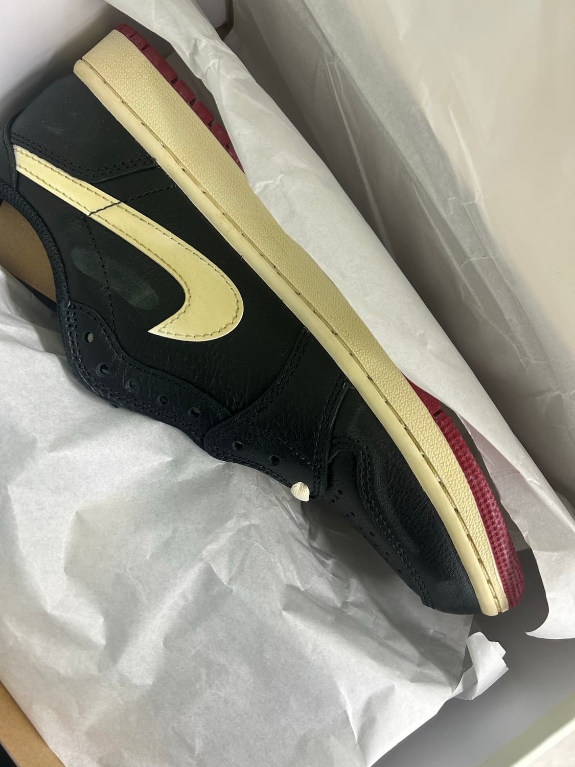 [260] 조던 1 x 나이젤 실베스터 로우 OG 베러 위드 타임 상품이미지3