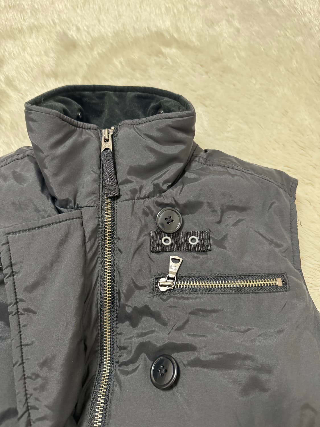 폴로 랄프로렌 빈티지 다운 베스트 상품이미지2