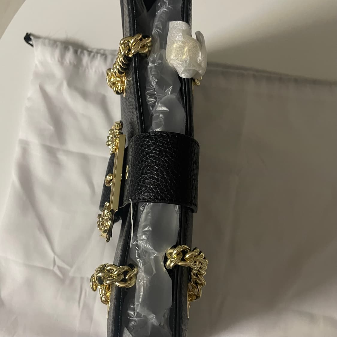 베르사체 진 쿠튀르 블랙 토트백(새상품) 상품이미지8