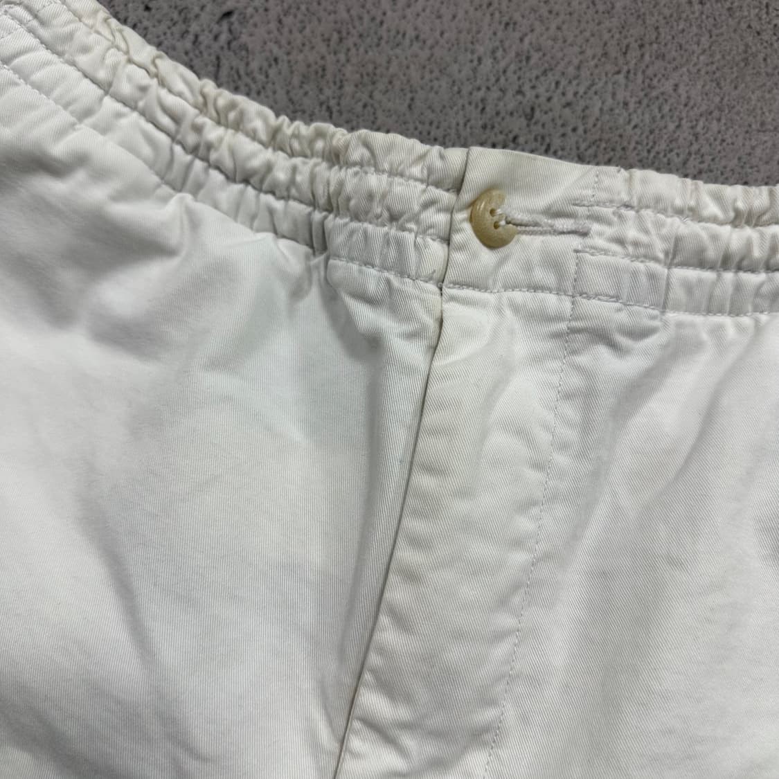 ✨ (바배) 폴로 랄프로렌 클래식핏 화이트 밴딩 반바지  상품이미지6