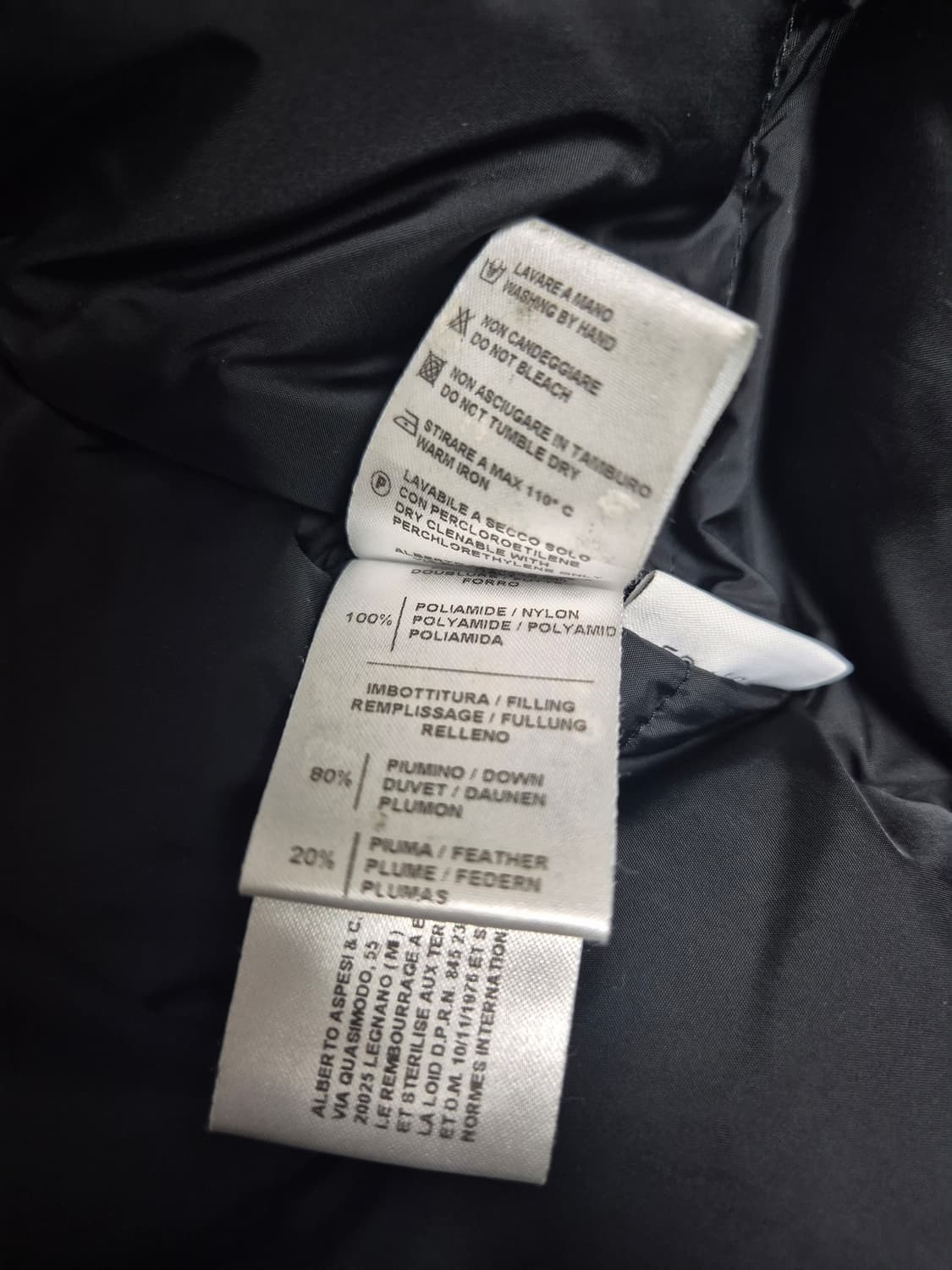 아스페시 다운패딩 L(105) 상품이미지4