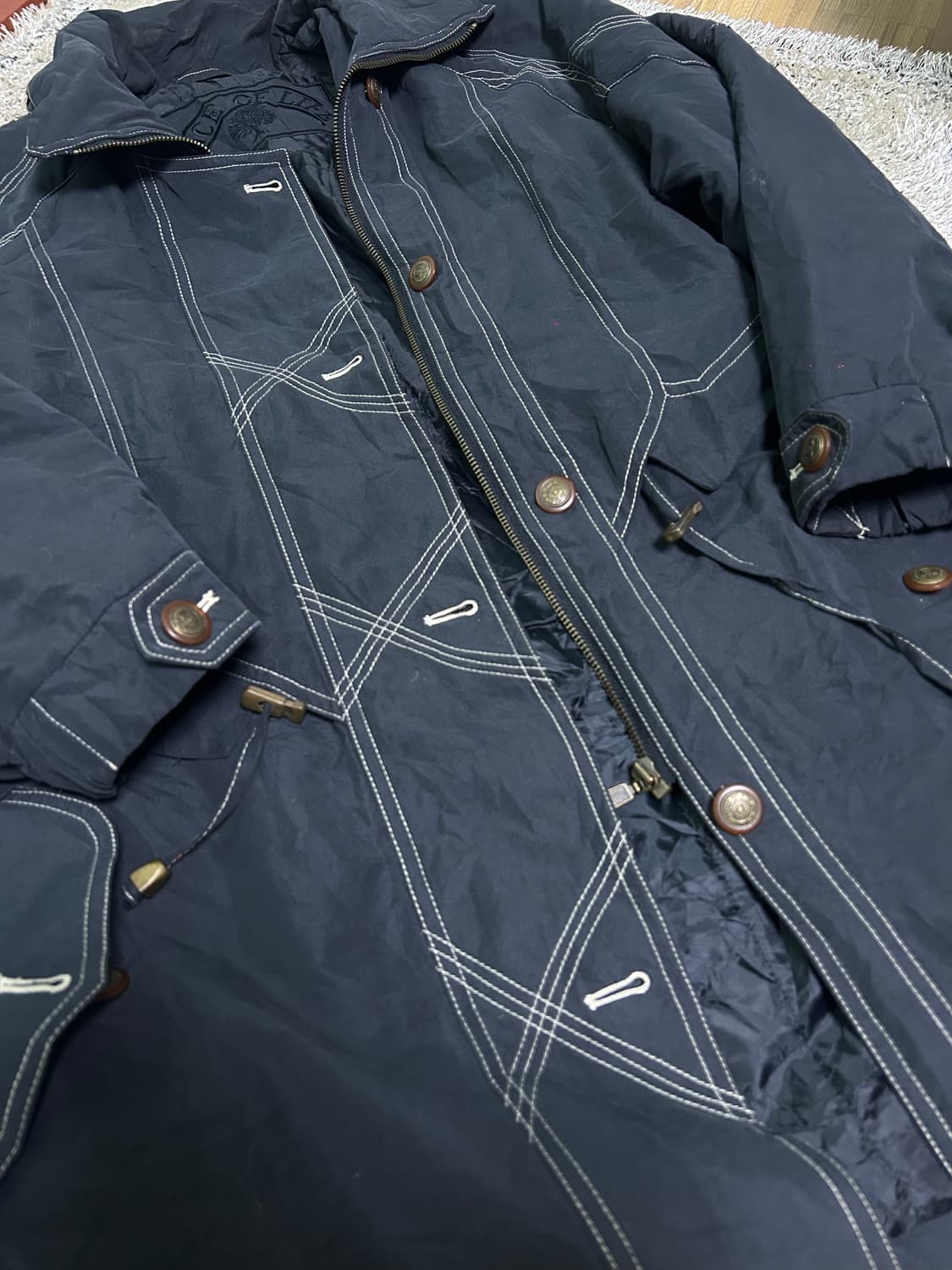 일본판 누빔자켓 사이즈 105 상품이미지2