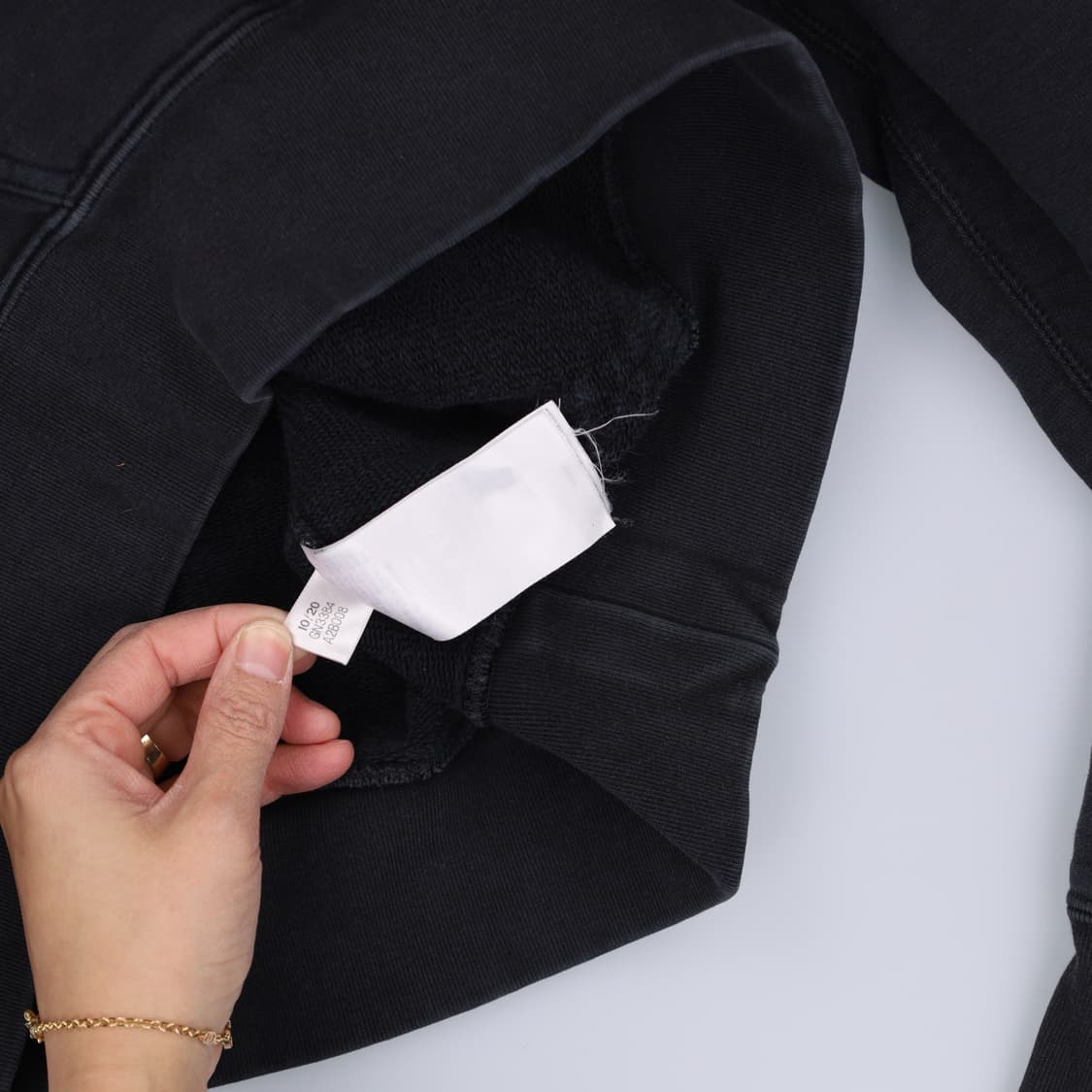 XS 아디다스 여성 블랙 후드티 0310H1 상품이미지5