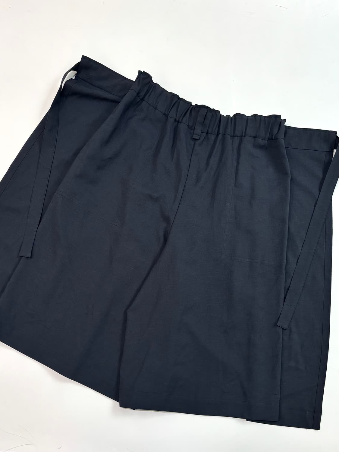 Issey Miyake 이세이미야케 네이비 랩벨트 큐롯 팬츠 상품이미지6