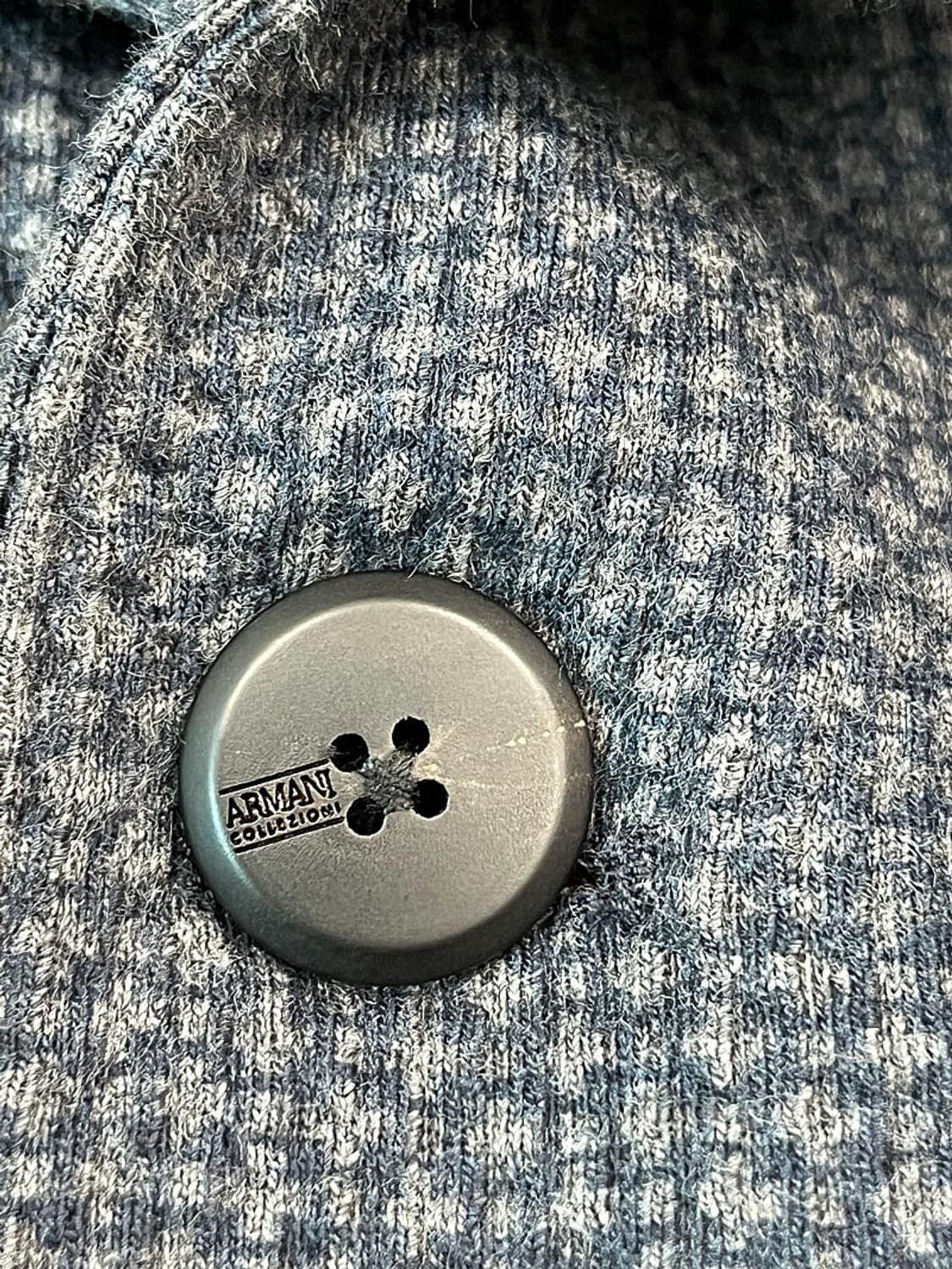 100) 알마니꼴레지오니 와플 니트자켓  상품이미지5