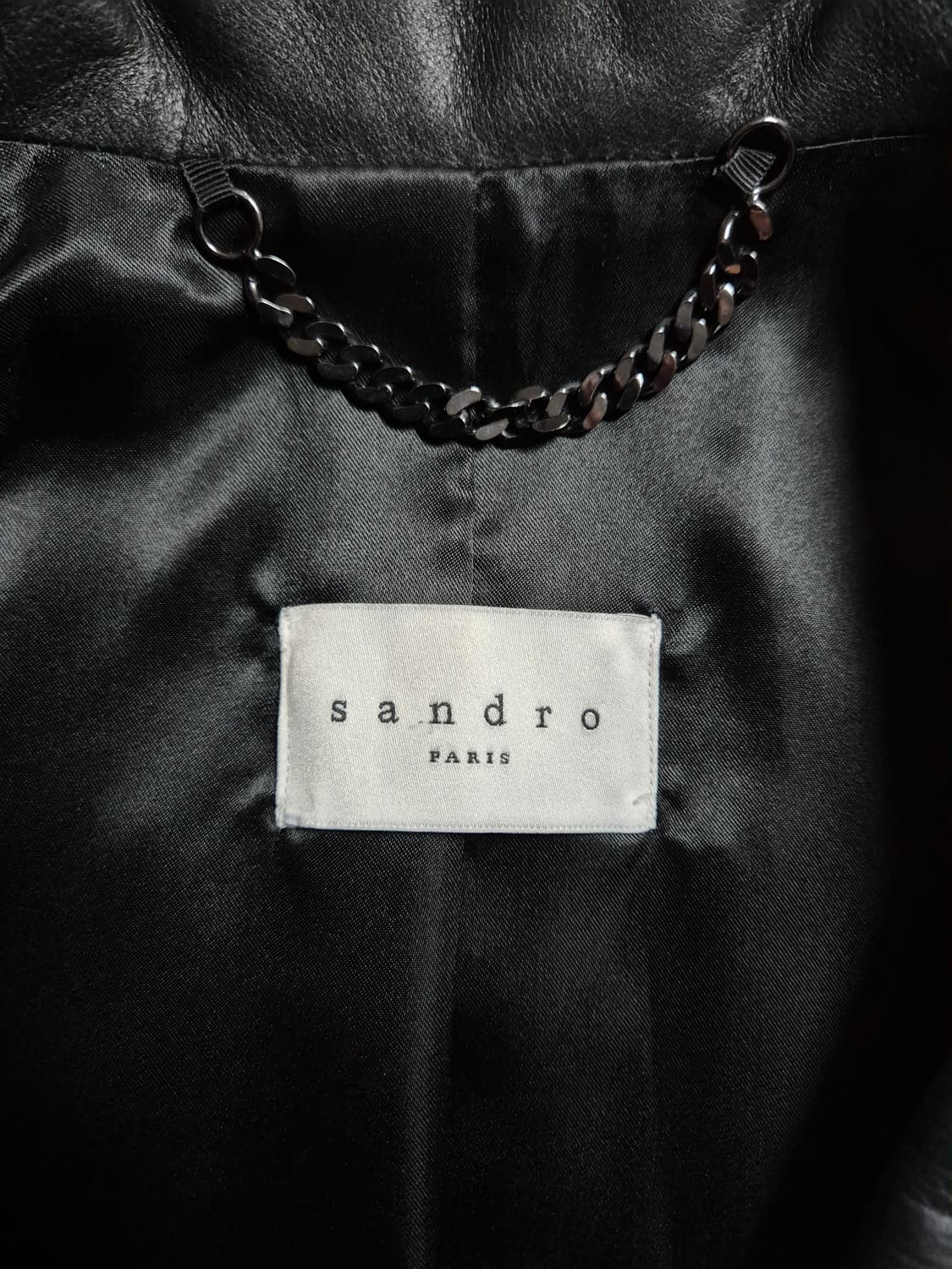 산드로옴므 파이어버드 가죽자켓 XL 상품이미지5